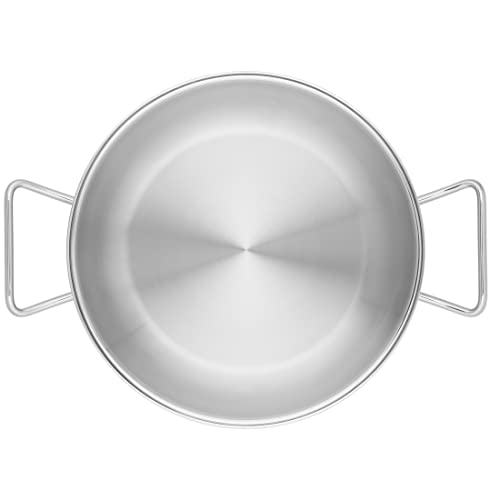 ZWILLING Pro wok 30 cm rotondo acciaio inox 18/10