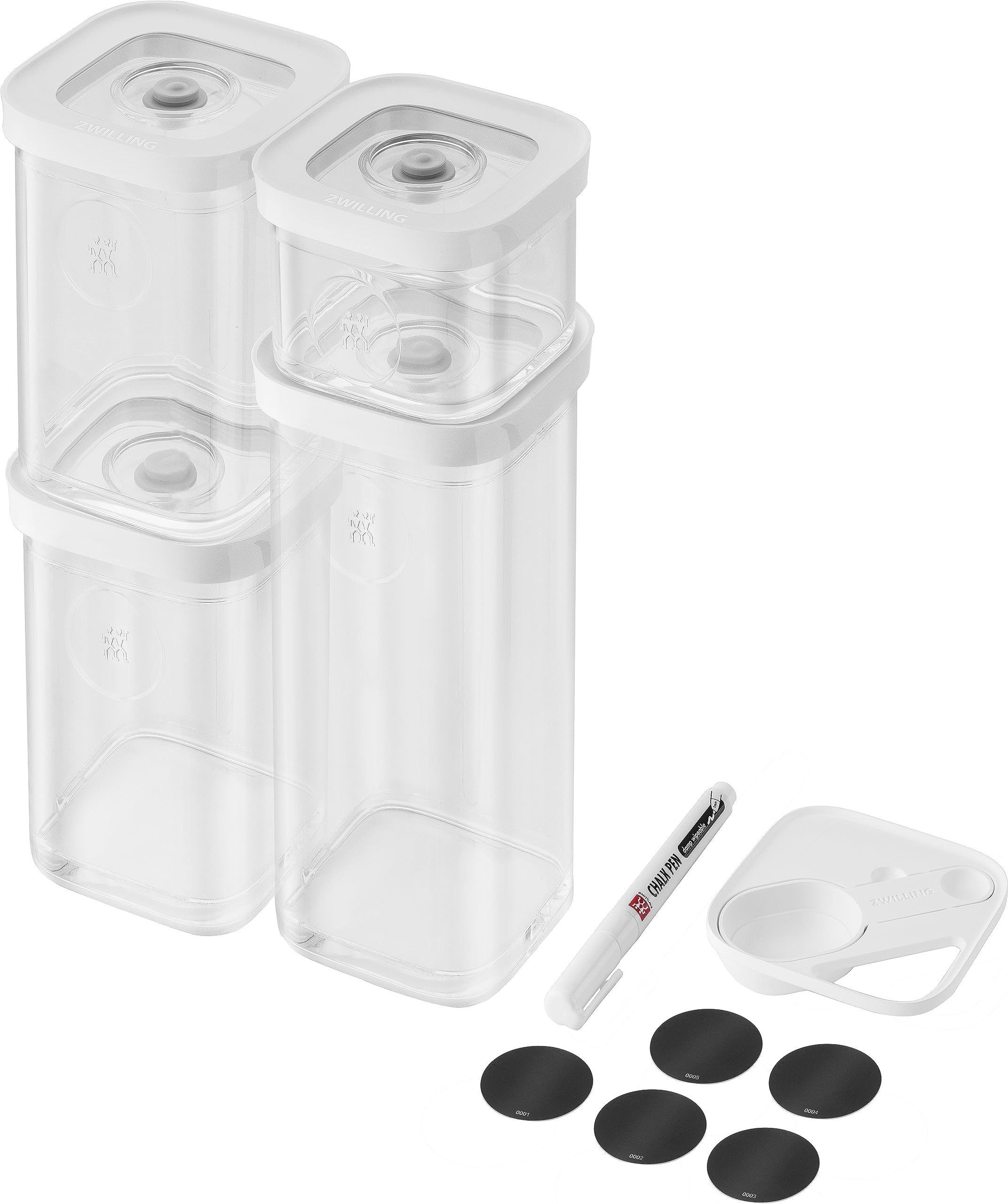 Zwilling Fresh & Save Cube S set 6 pezzi contenitori dispensa