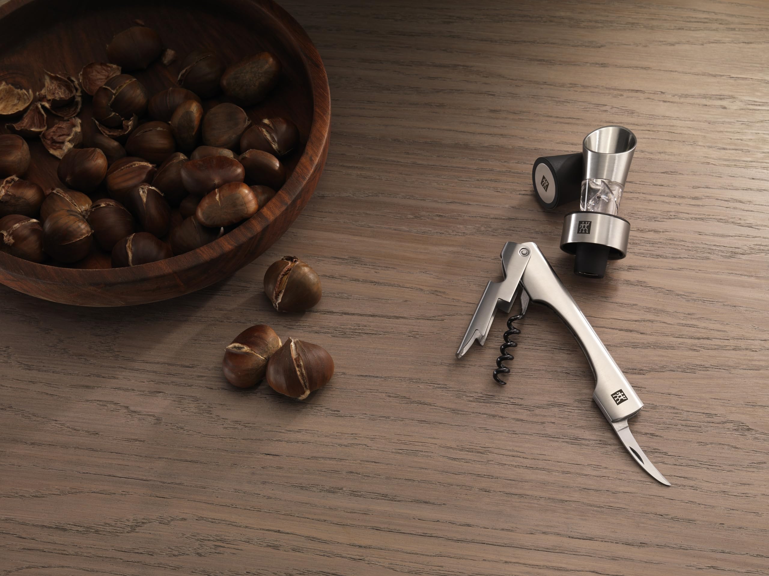 Zwilling Sommelier Set Vino 2 Pezzi Acciaio Inox