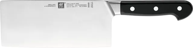 ZWILLING Pro Mannaia Cinese 18 cm Acciaio Inox Nera