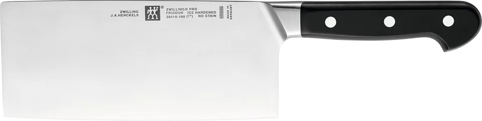 ZWILLING Pro Mannaia Cinese 18 cm Acciaio Inox Nera