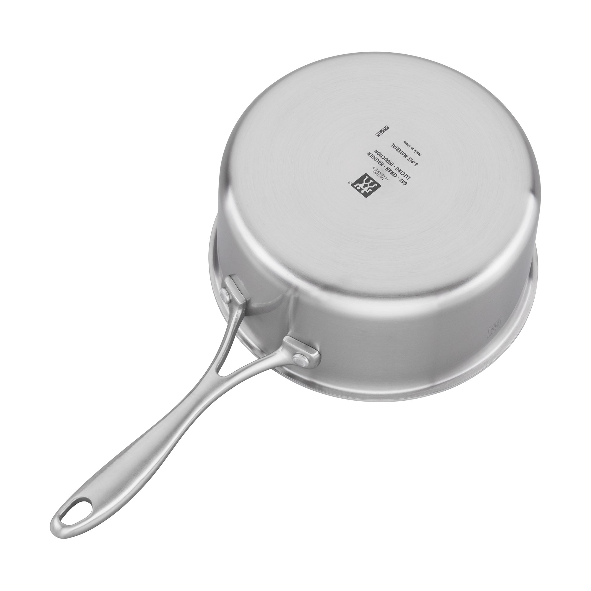 Zwilling Spirit Casseruola Inox 2,8 L con Coperchio Vetro