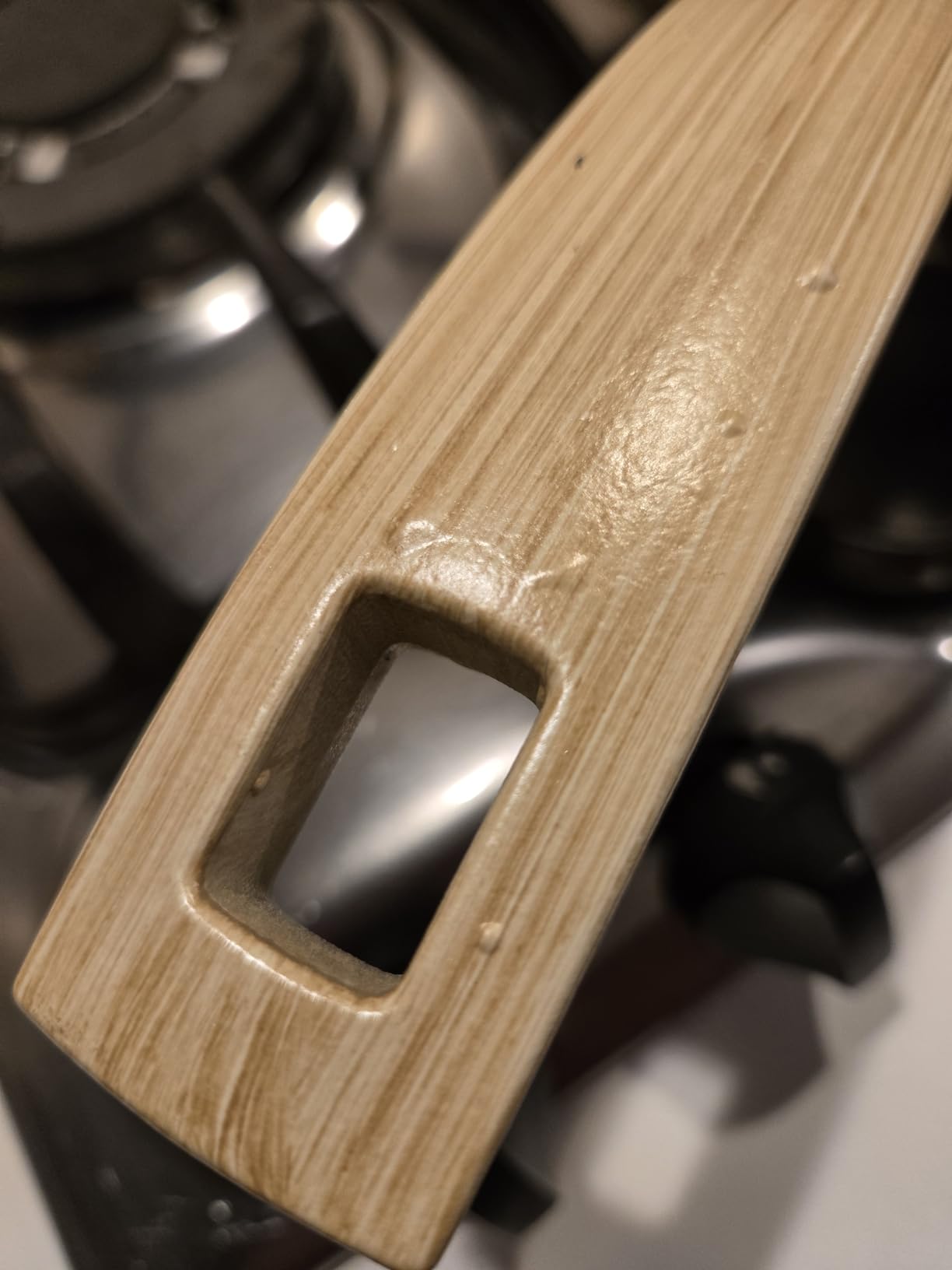 Alluflon Etnea Wood Set 3 Padelle 20-24-28 Antiaderente Pietra