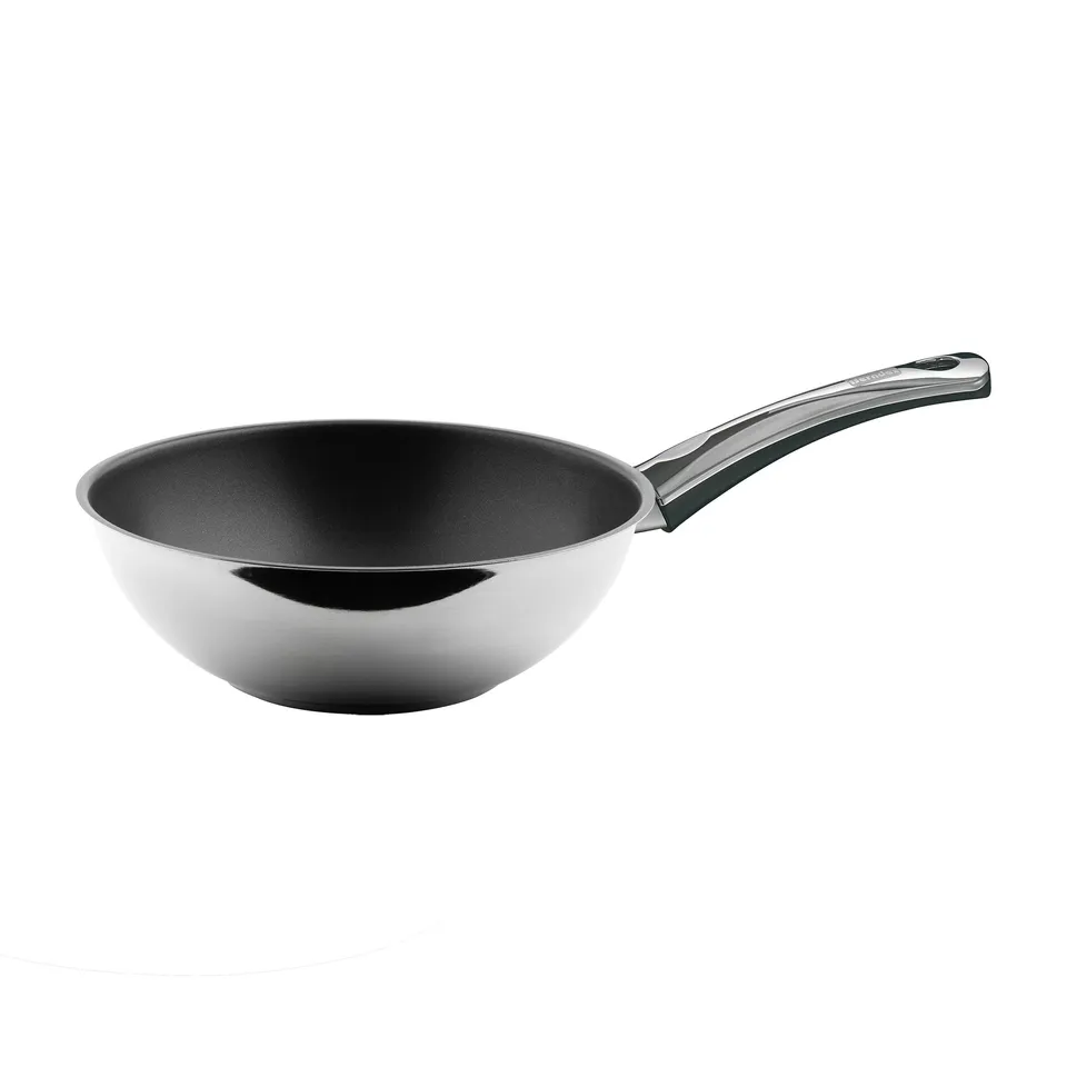 Berndes Injoy Wok 28 cm Acciaio Antiaderente Manico