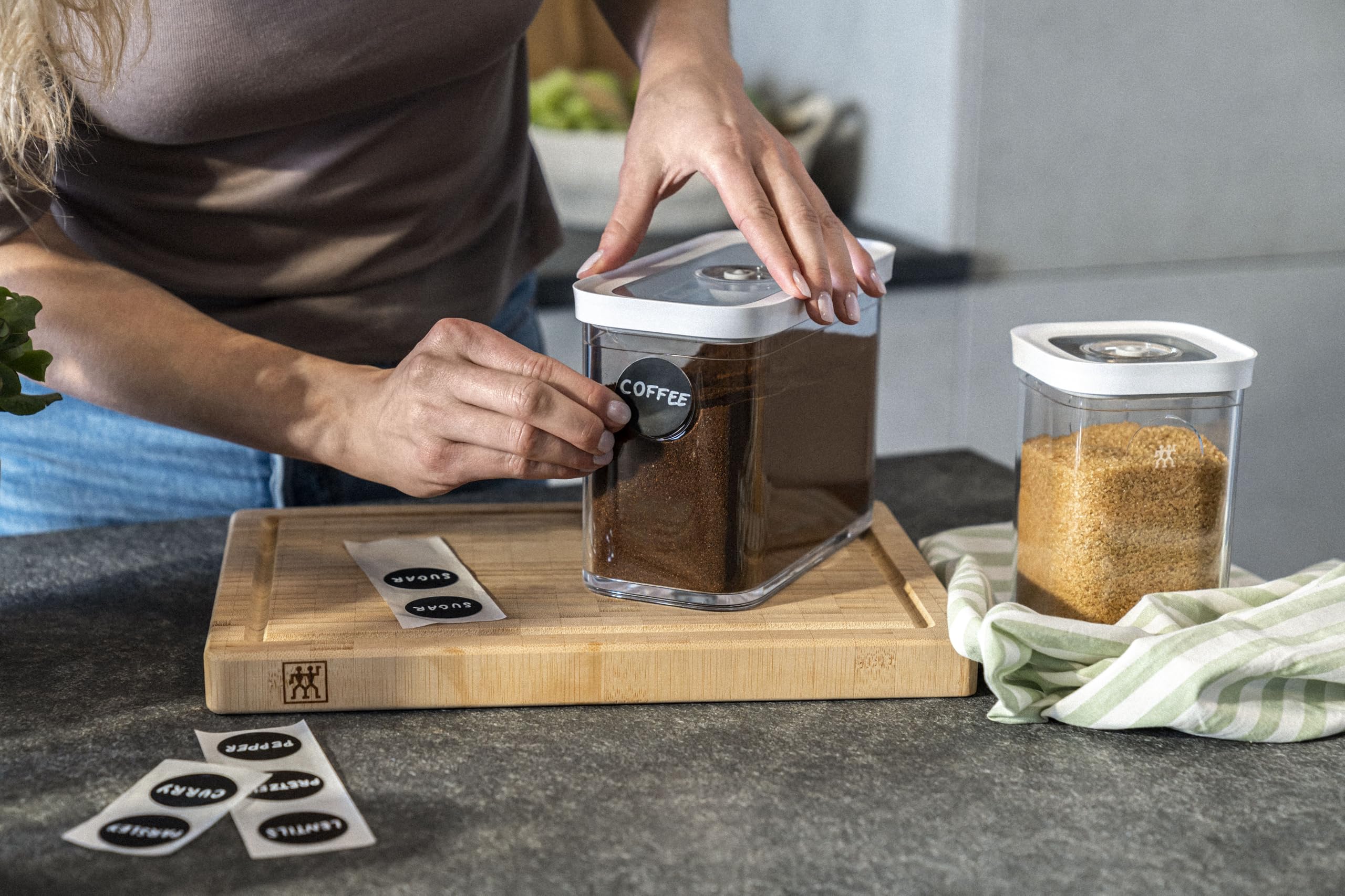 Zwilling Fresh & Save Cube box alimenti 5 pezzi trasparente