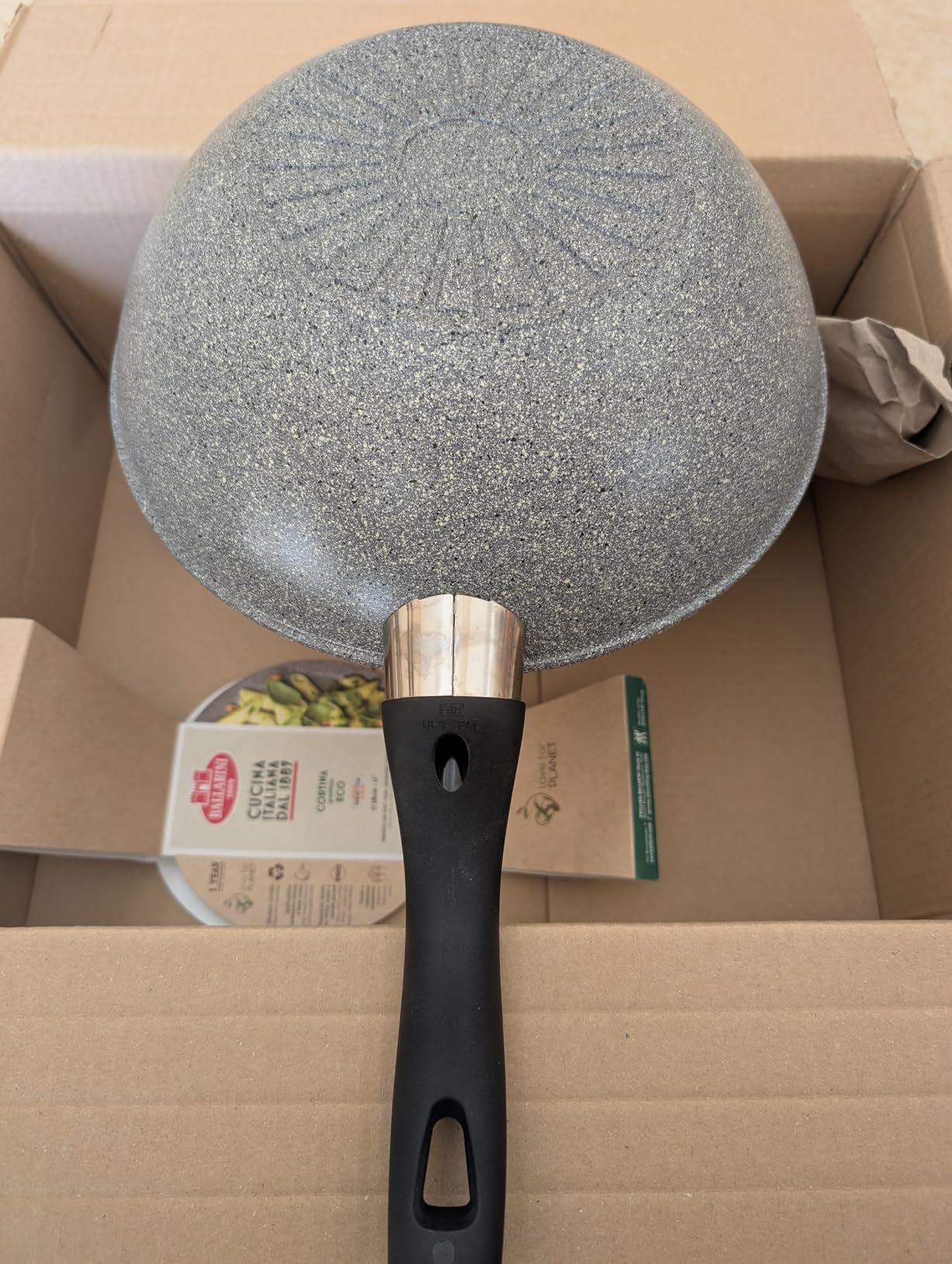 BALLARINI Salina Wok 28 cm Antiaderente a Induzione