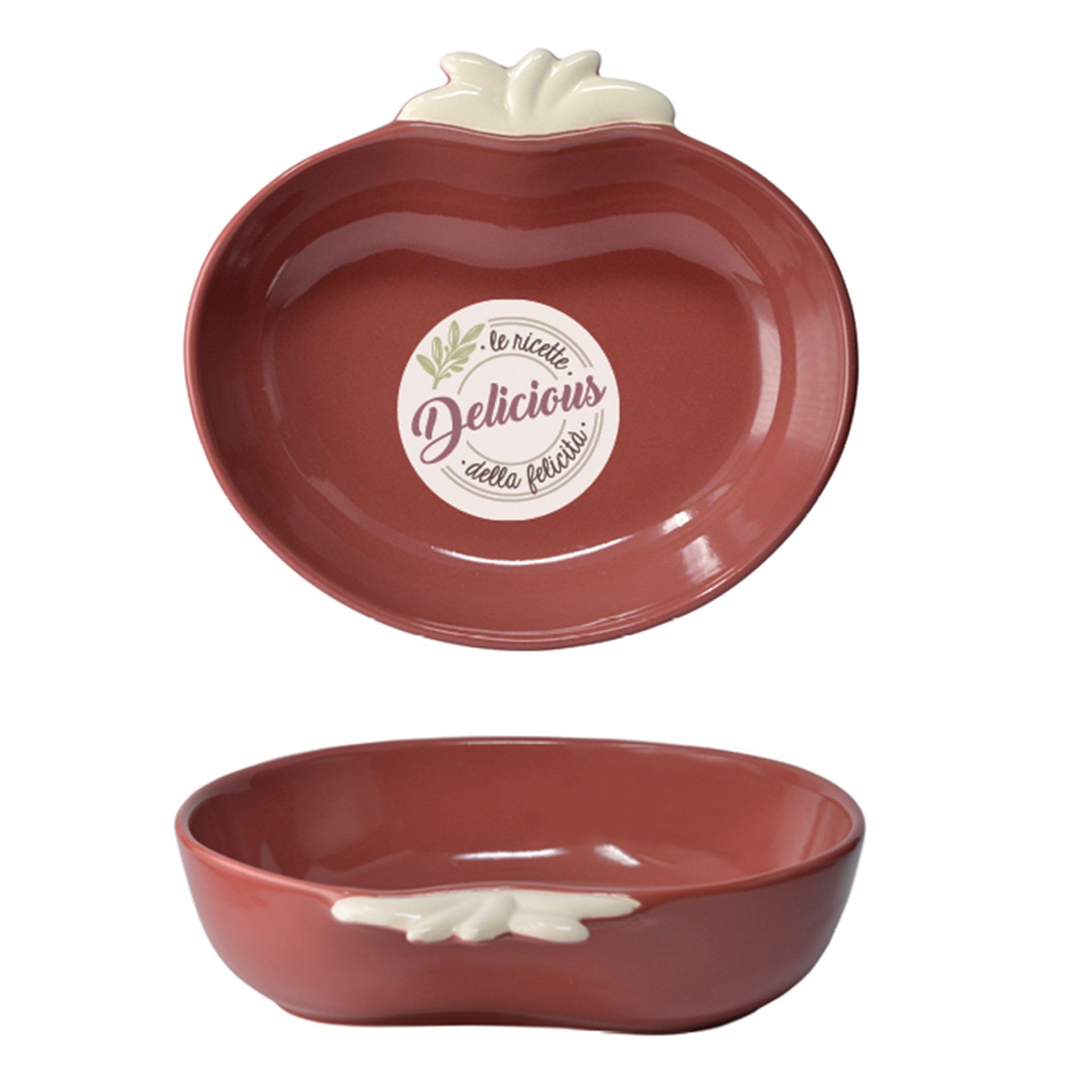 Wald Cottura set 2 pirofile Cuore Bianco monoporzione