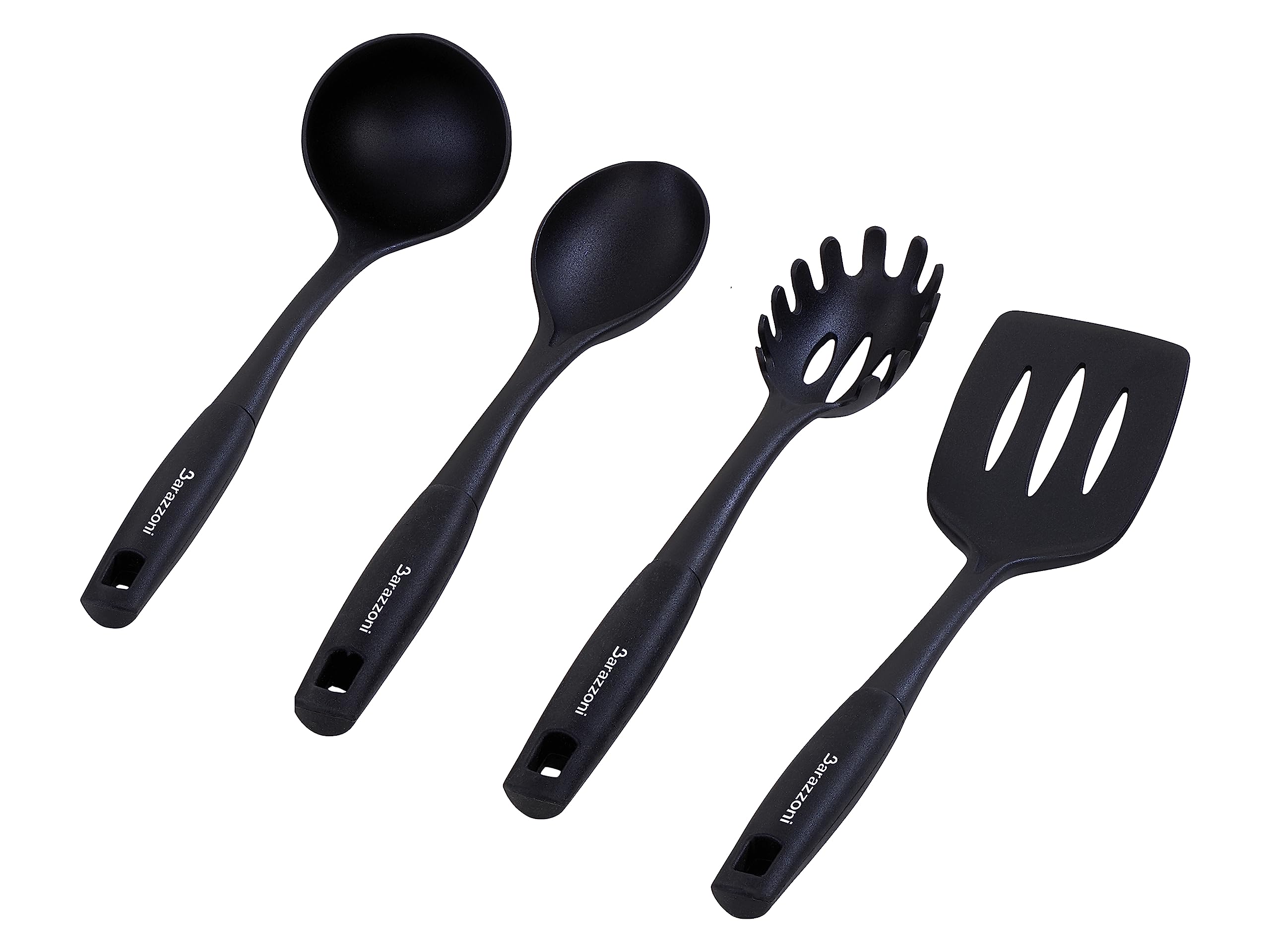 Barazzoni Mestolame set mestoli 5 pezzi silicone e nylon 210°