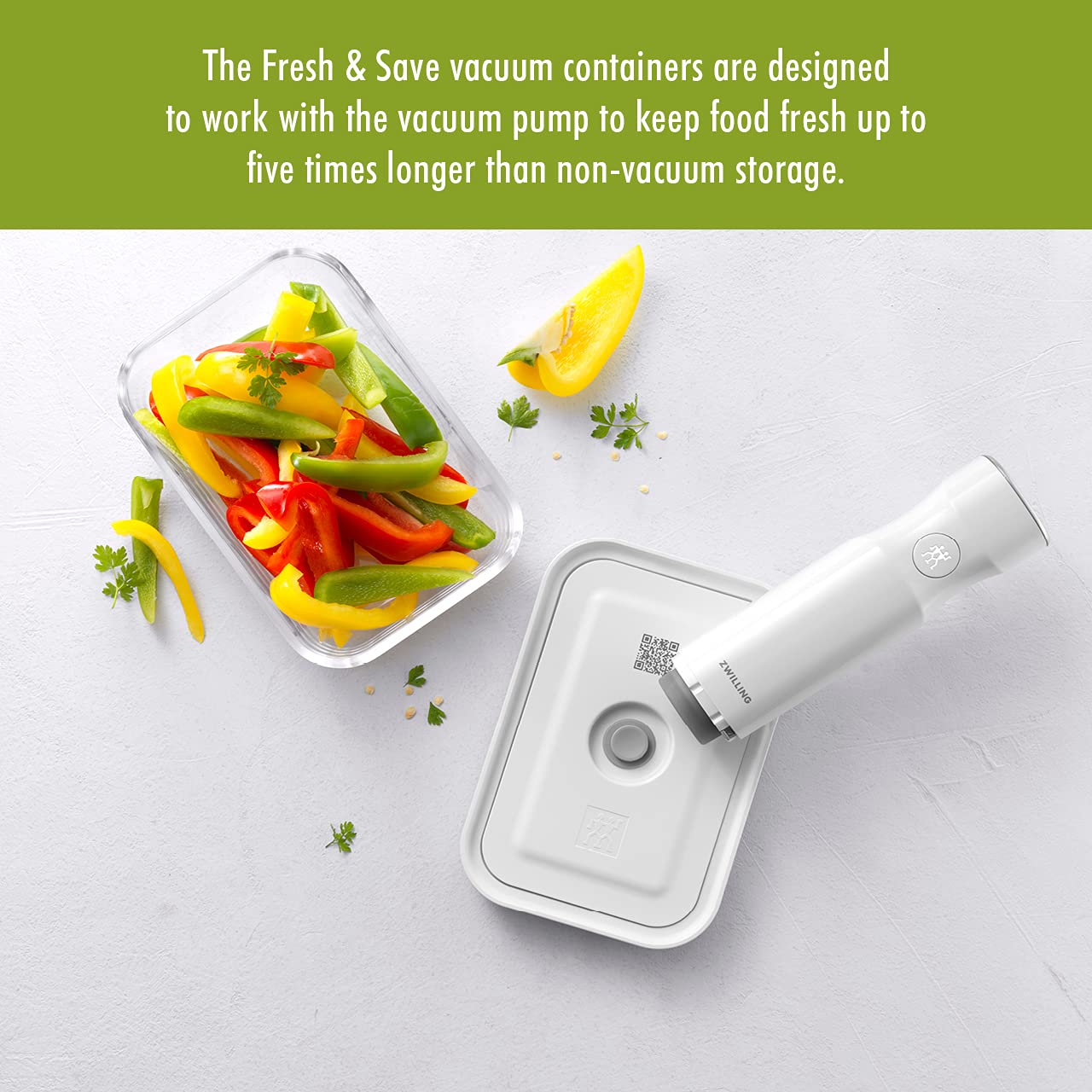 Zwilling Fresh & Save 36803-220 set 2 contenitori vetro