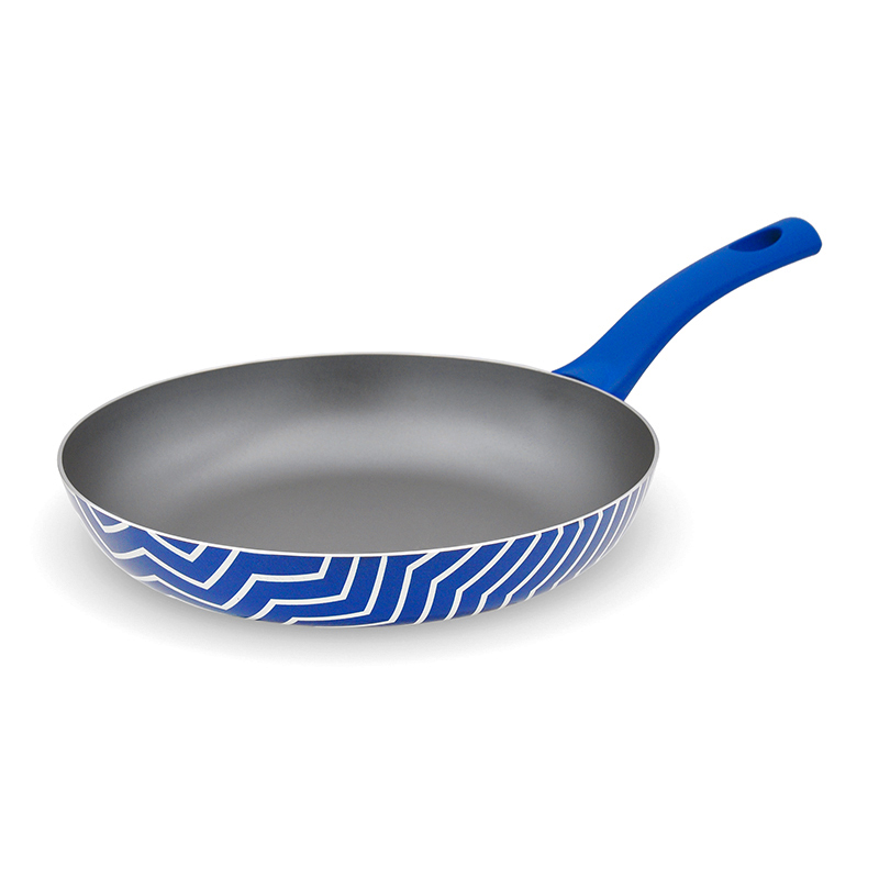 Accademia Mugnano AM Onde bis padelle 24+28 cm blu antiaderenti