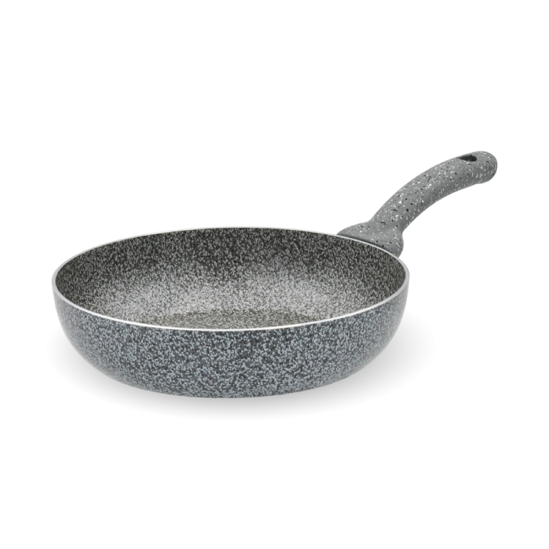 Primolla Stone Tris padelle 20/24/28 cm effetto pietra 3 pezzi
