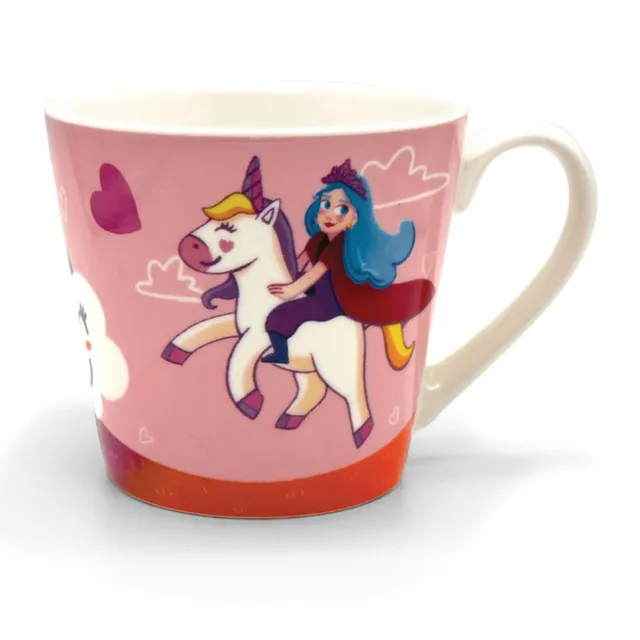 Wald Junior Avventure Felici tazza 37 cl Unicorno porcellana