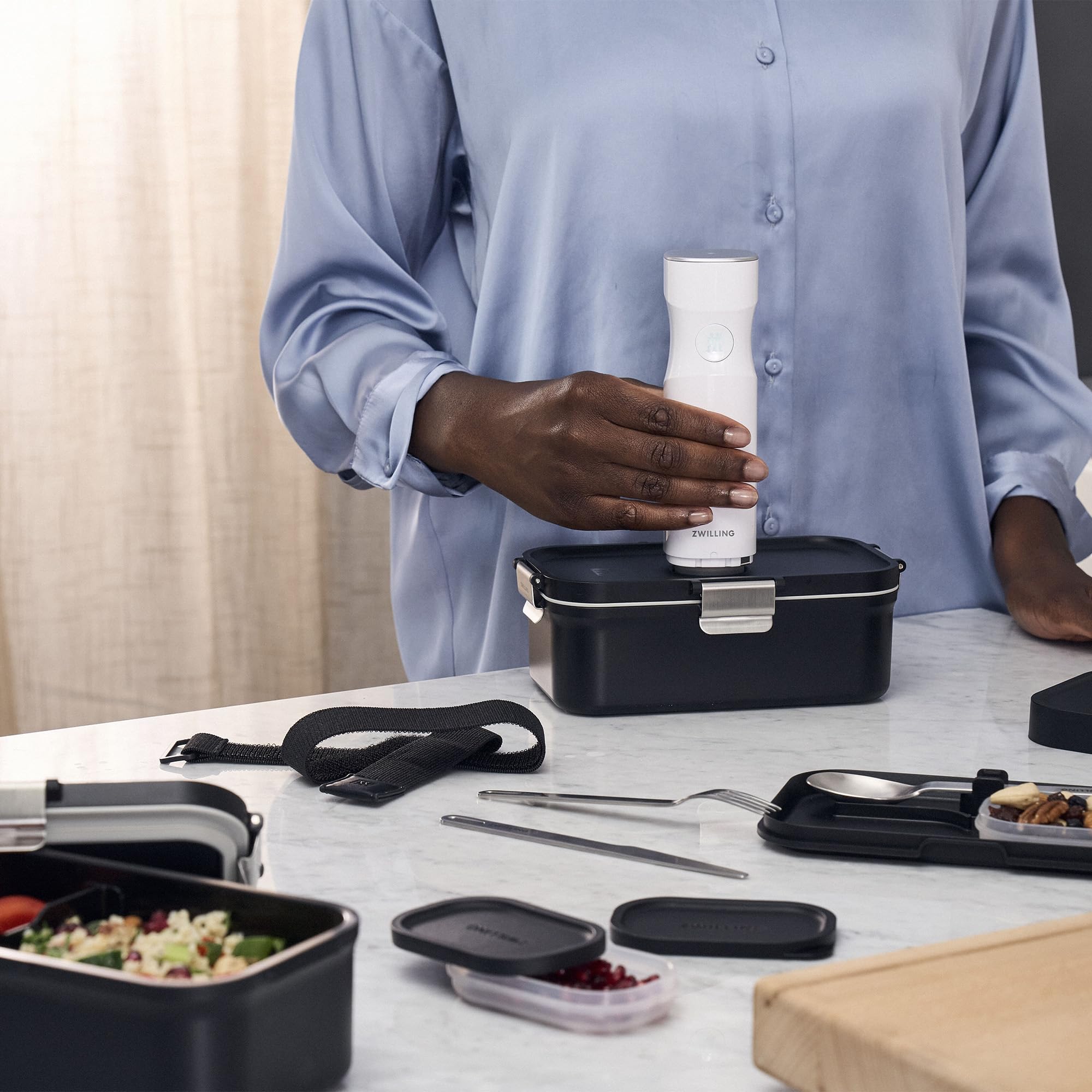 ZWILLING Fresh & Save lunch box sottovuoto con posate