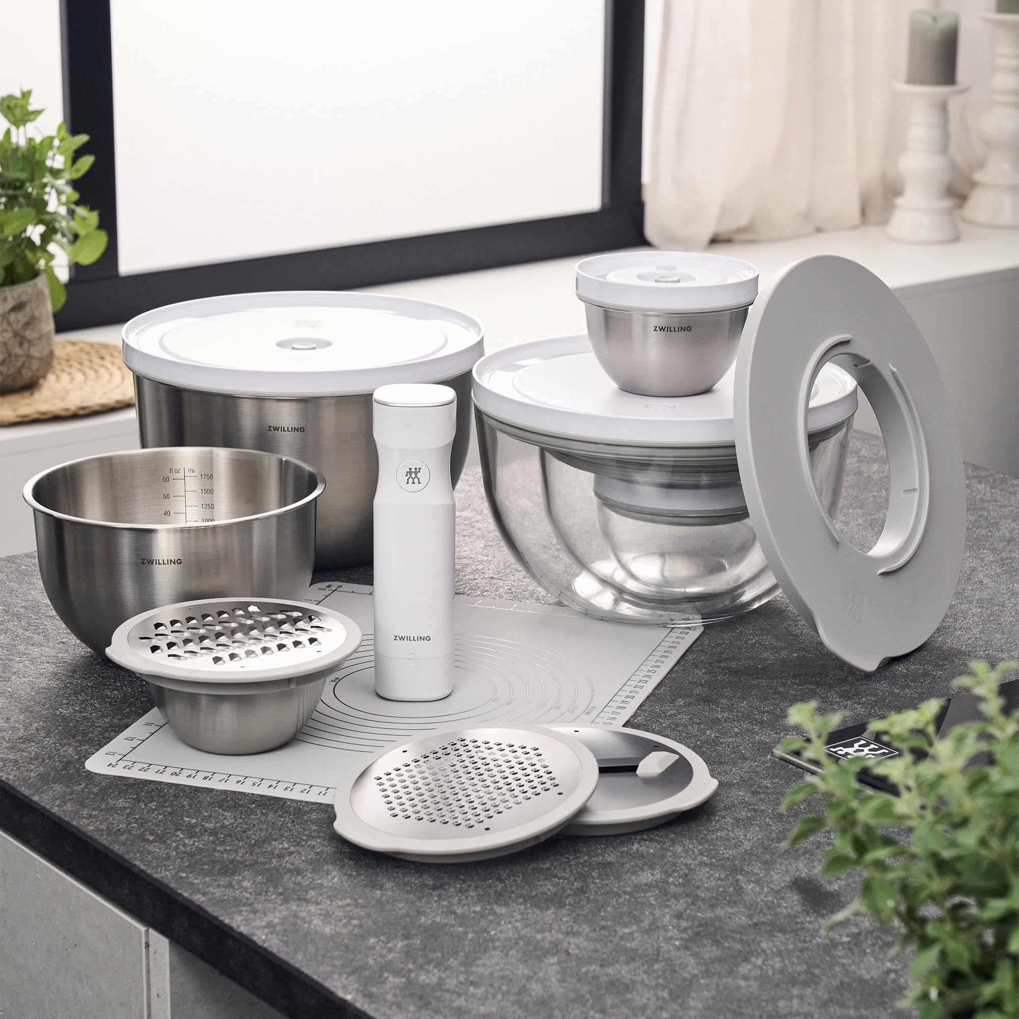 ZWILLING Fresh & Save Set Accessori Ciotole 5 Pezzi Z-Cut