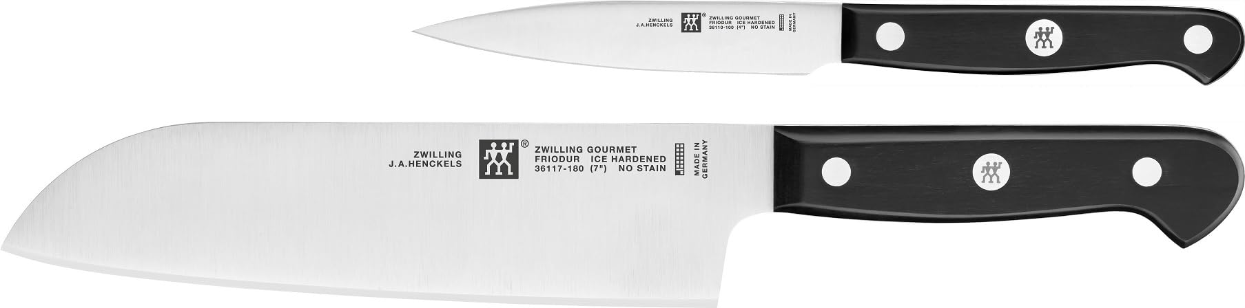 Zwilling Gourmet coltello Nakiri 17 cm nero acciaio inox