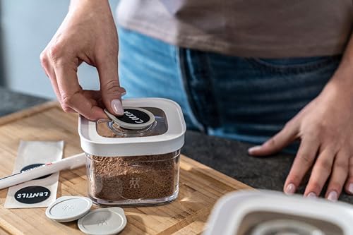 Zwilling Fresh & Save Cube Portaetichette 3 Pezzi Grigio