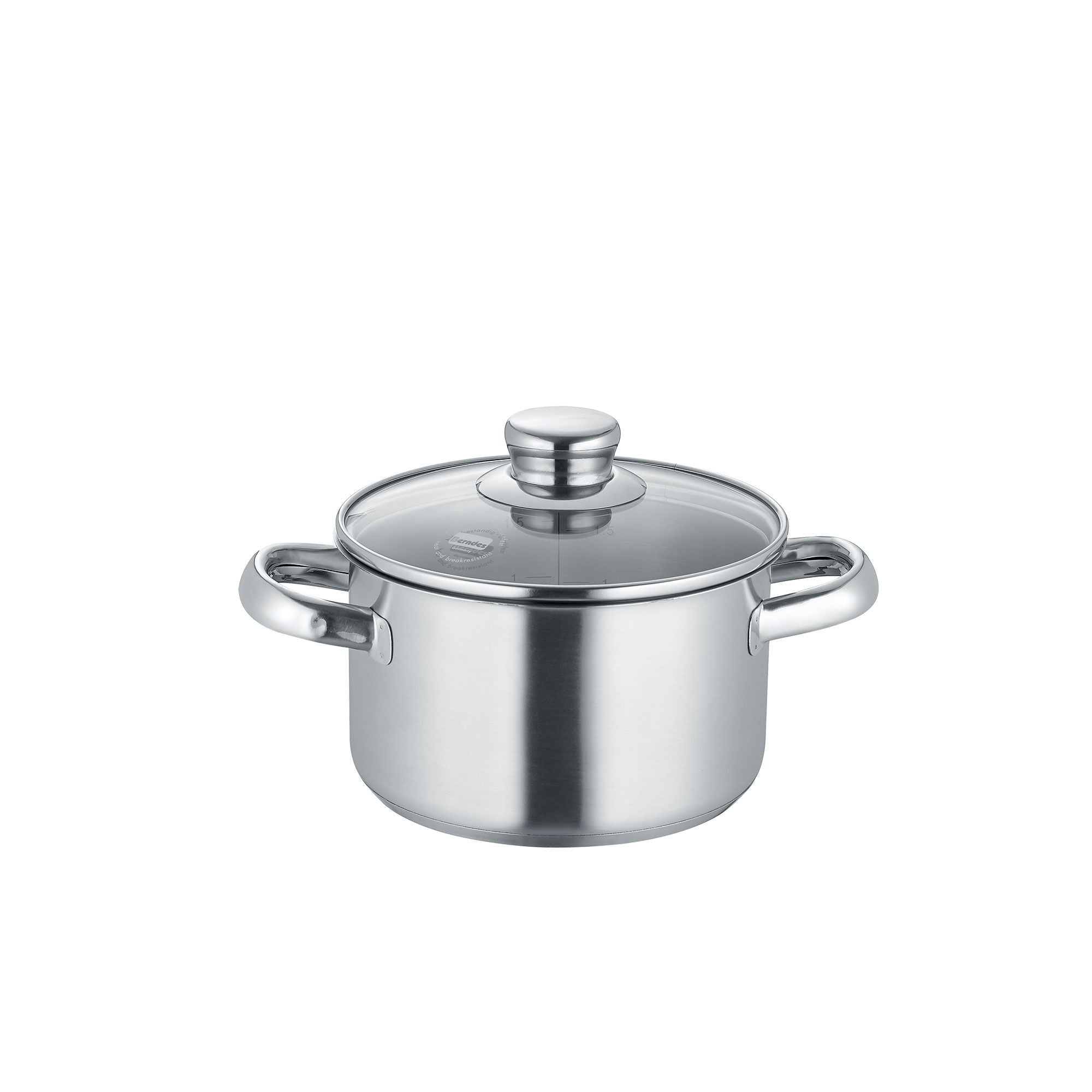 Berndes New Roma Pentola con Coperchio 20 cm Antiaderente