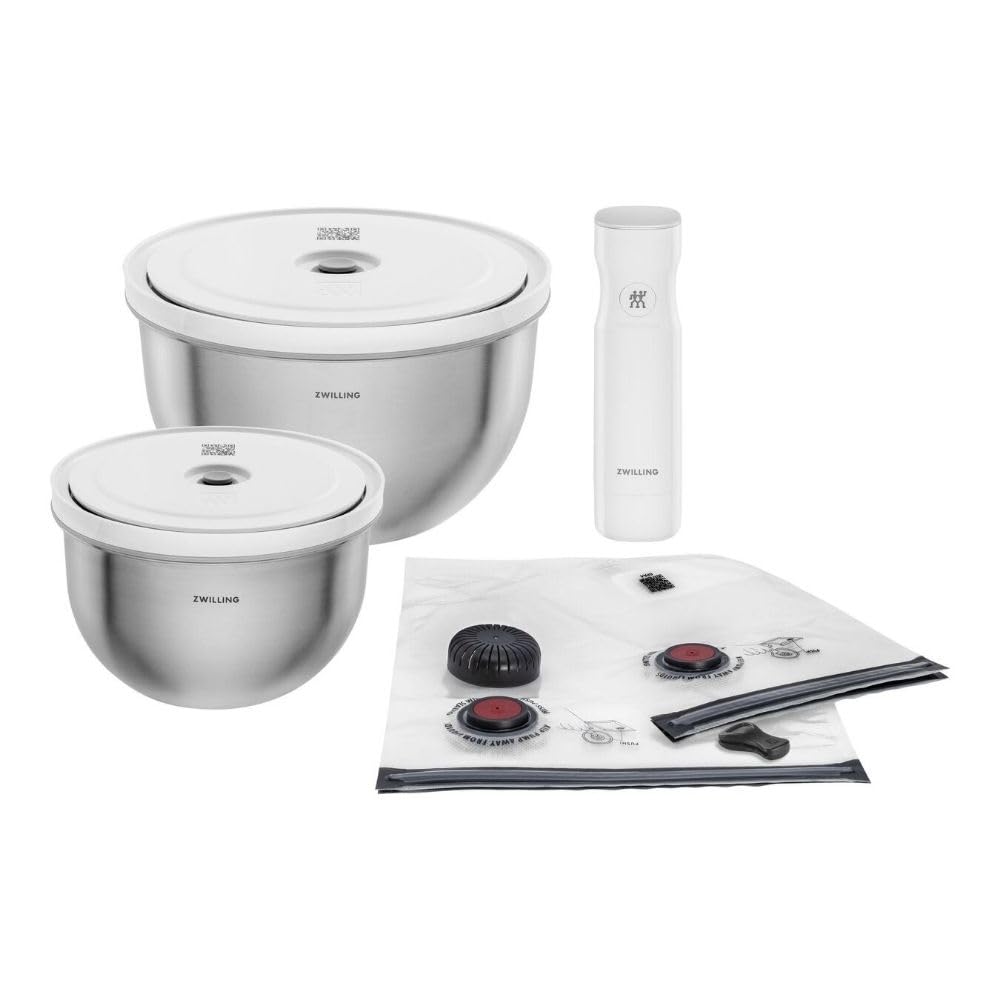 Zwilling Fresh & Save Set 6 Ciotole Inox 12-18-24 cm Coperchio