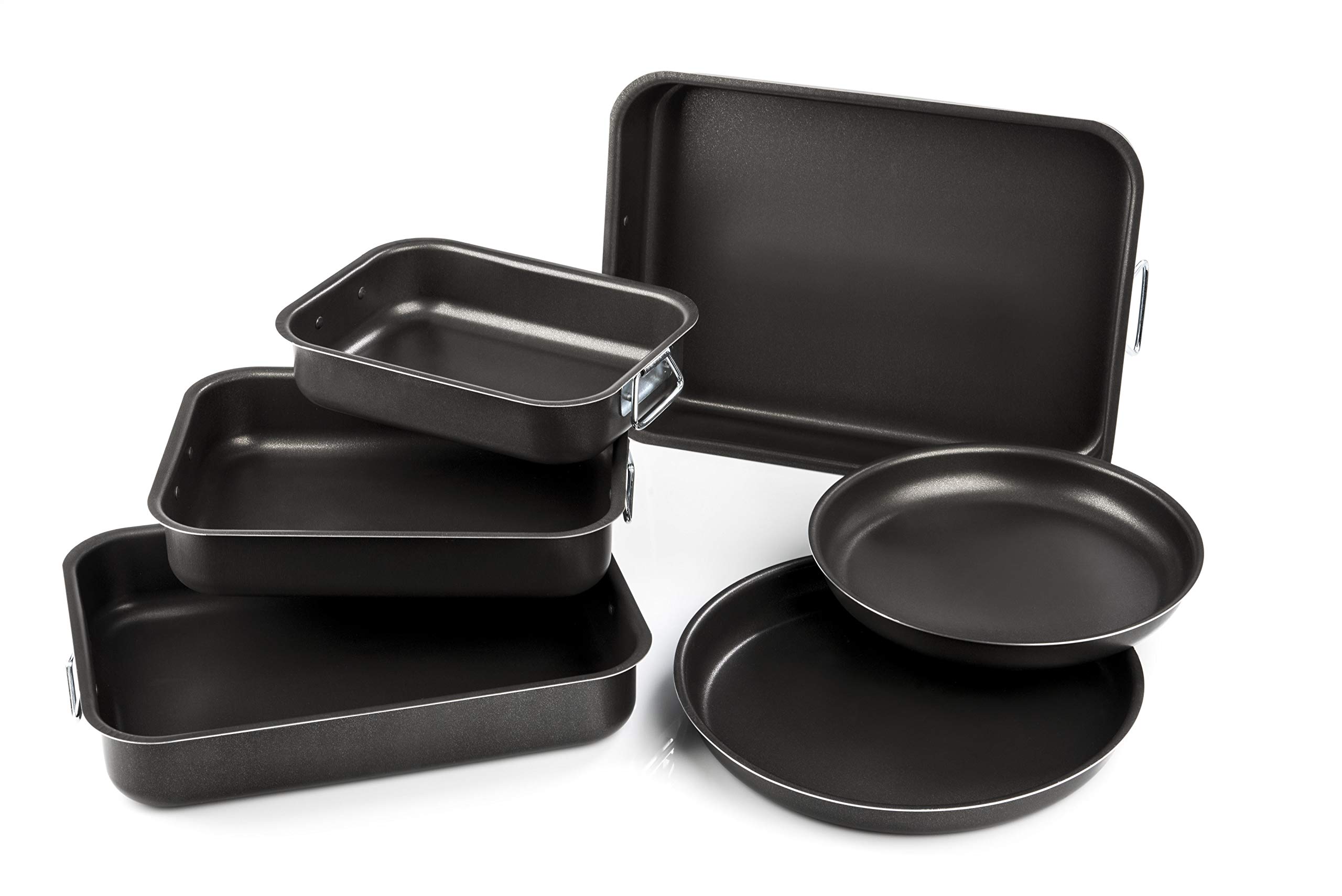 Barazzoni Linea Forno Rostiera Lasagnera 28x18 cm Alluminio Nero