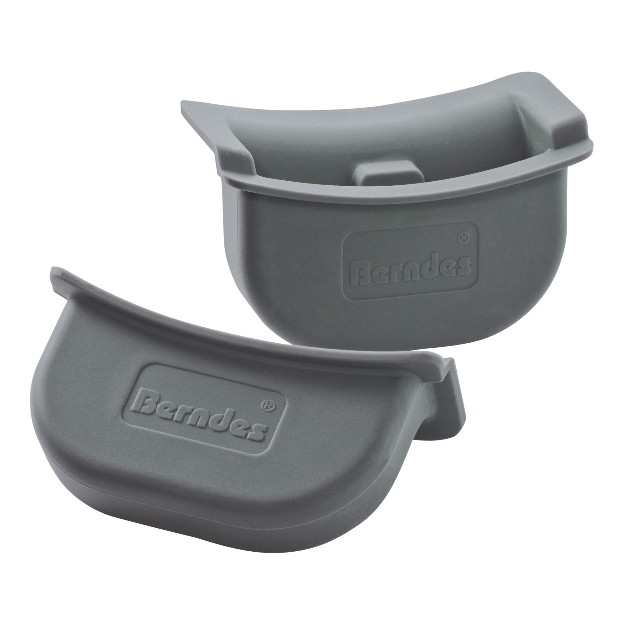 Berndes Presine Silicone Grigie Coppia per Pentole Alluminio