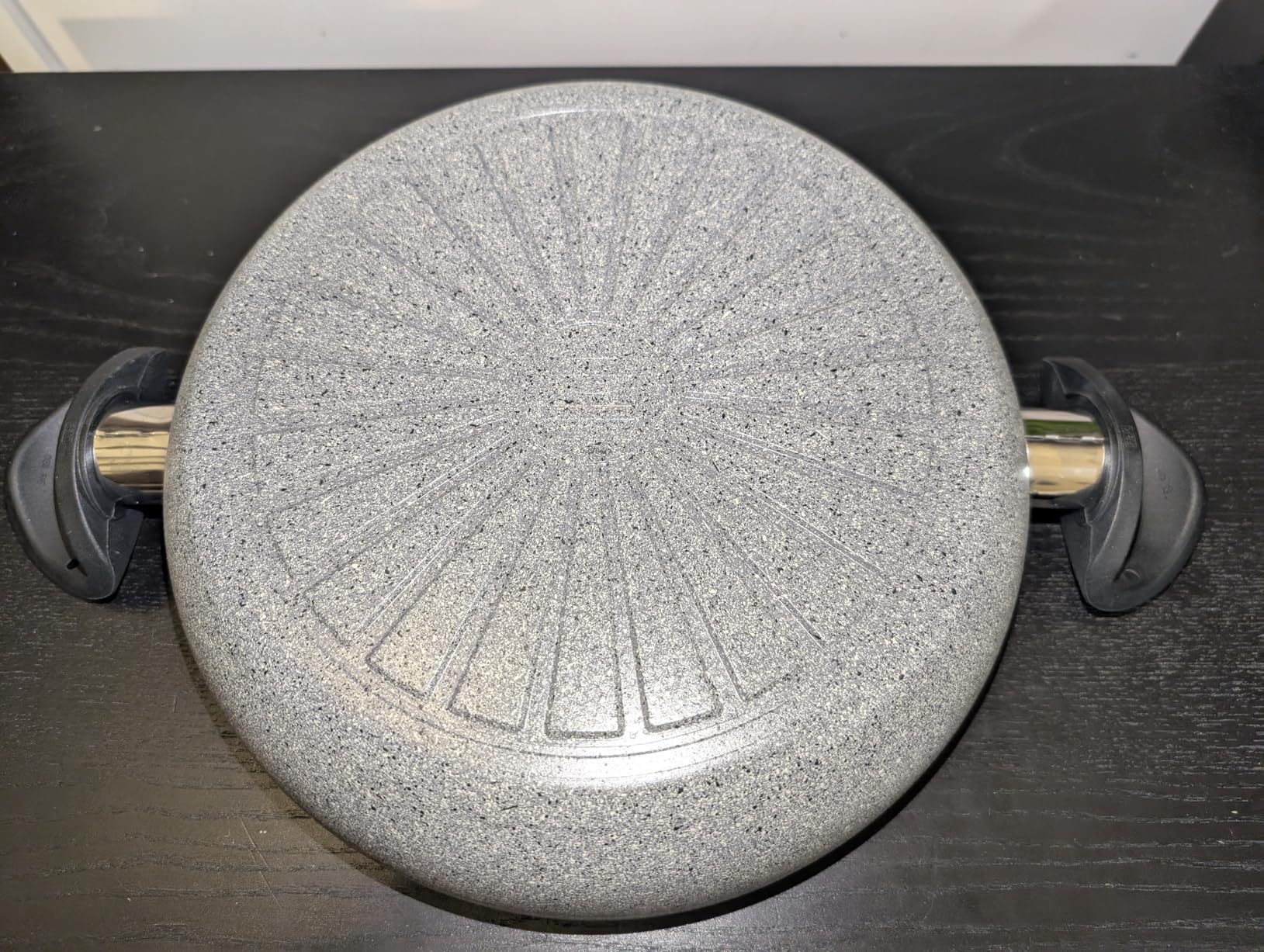 Ballarini Cortina Granitium tegame 2 maniglie 28 cm induzione