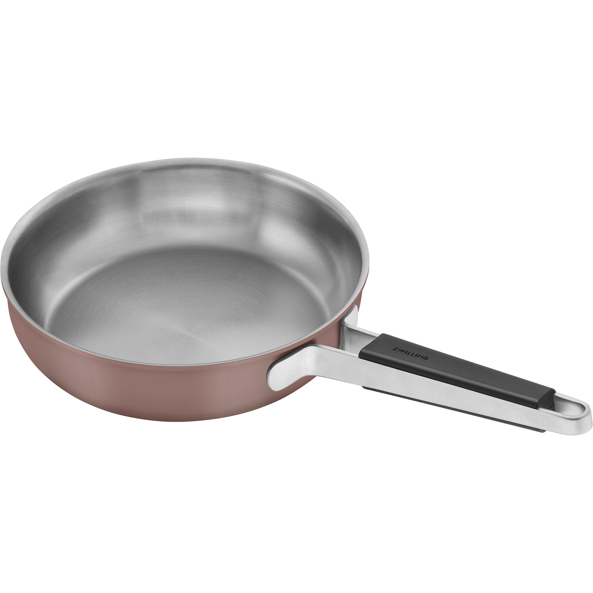 Zwilling Pure padella 24 cm acciaio inox grigio