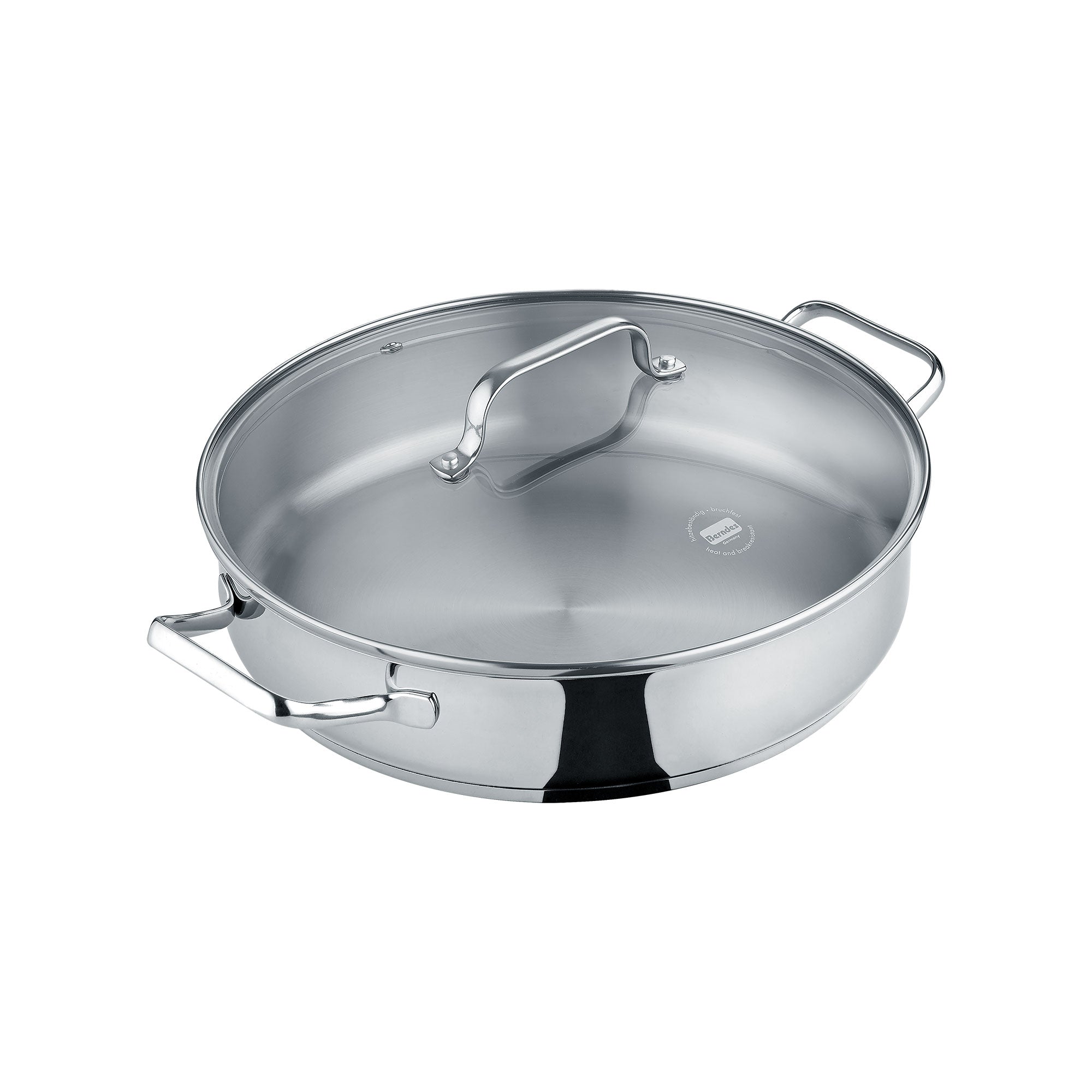 Berndes b.brilliant Tegame 24 cm Acciaio con Coperchio