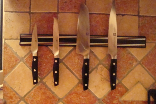 Zwilling Barra Magnetica 45 cm Nero 32621-450 Porta Coltelli
