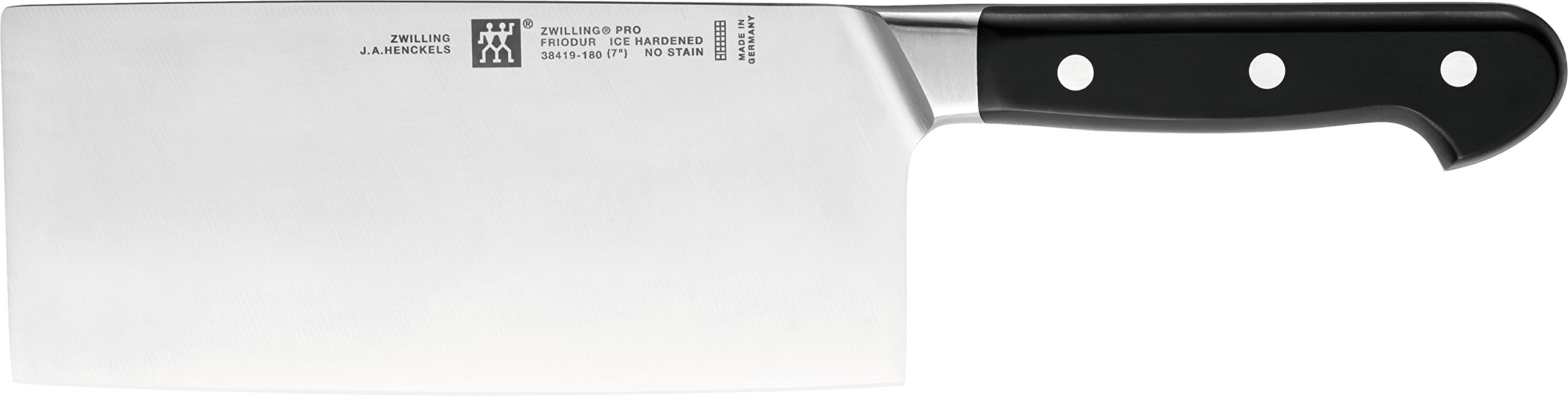 ZWILLING Pro Mannaia Cinese 18 cm Acciaio Inox Nera