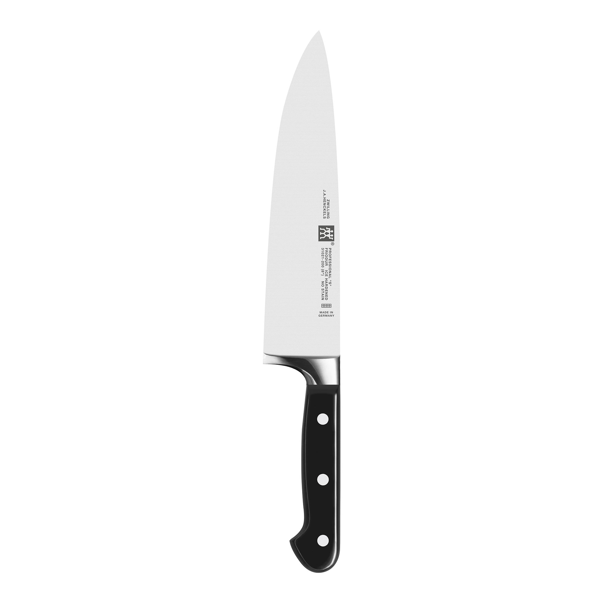 ZWILLING Professional S Coltello Chef 20 cm Incisione