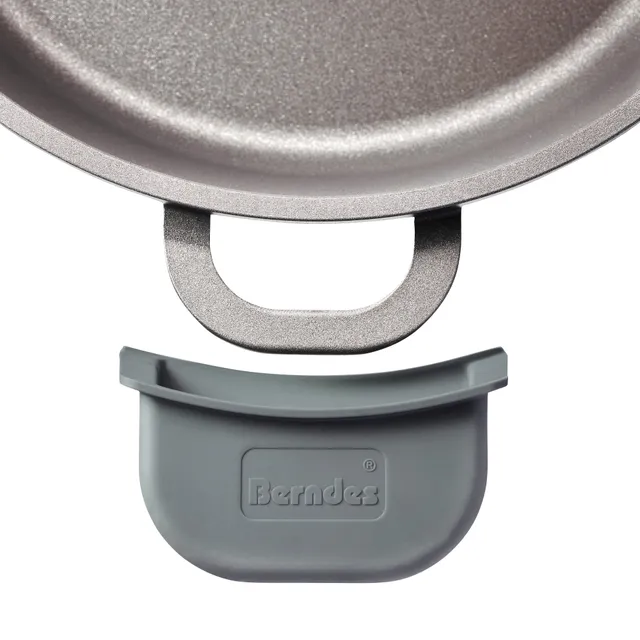 Berndes Presine Silicone Grigie Coppia per Pentole Alluminio