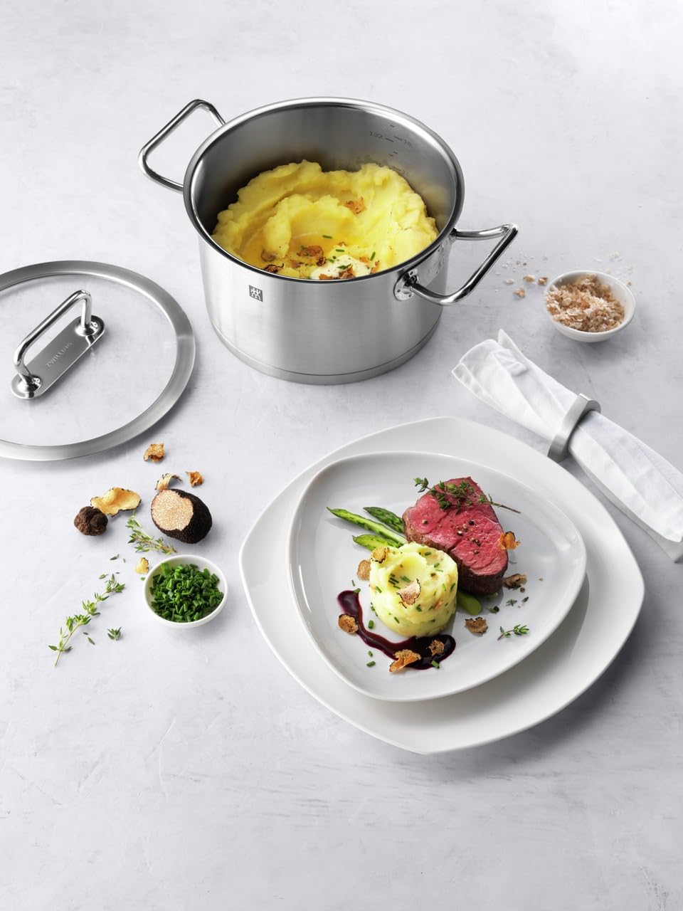 ZWILLING Pro Set 5 Pentole Inox 65120-005-0