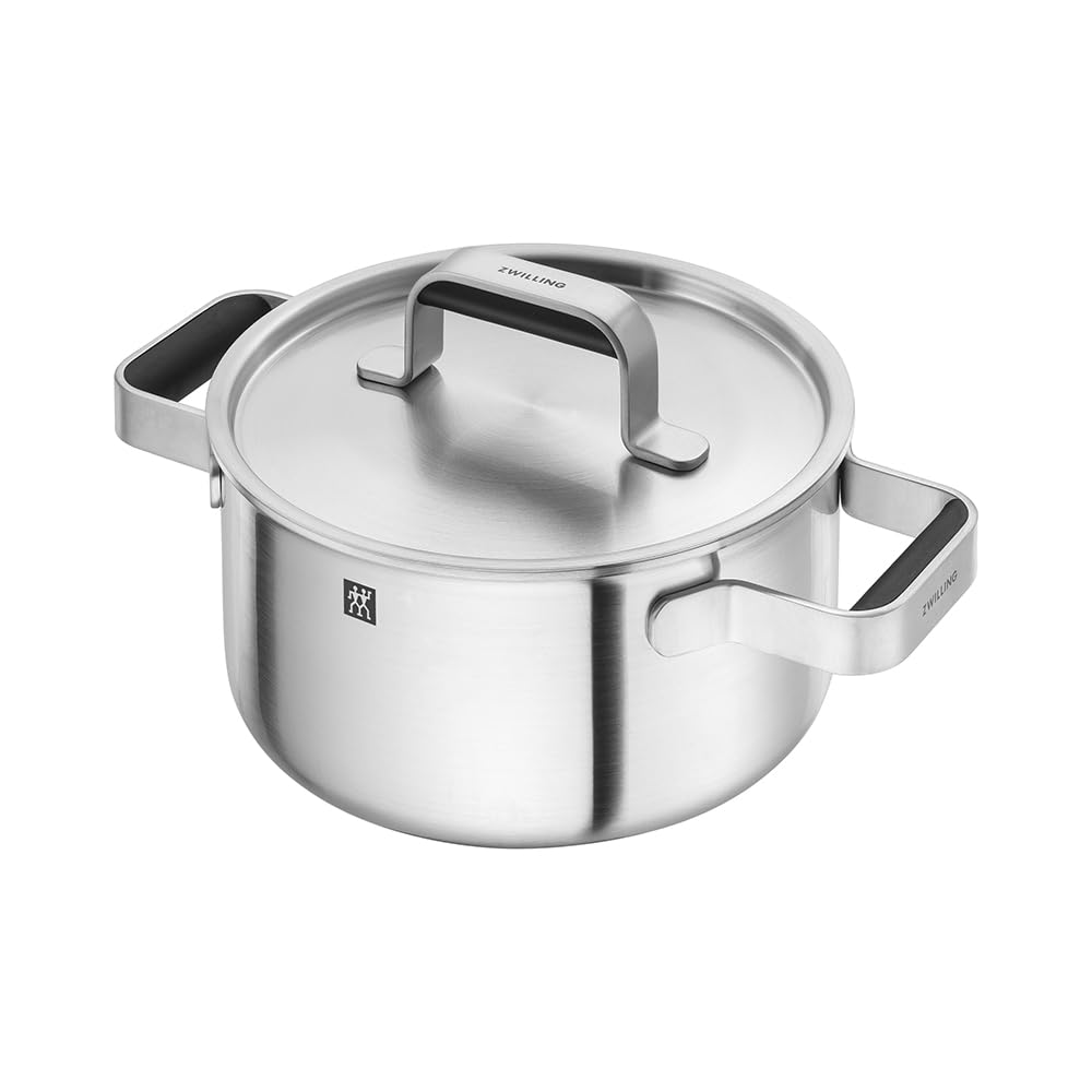 Zwilling Pure Set 5 Pentole Acciaio 16-20-24 cm Argento