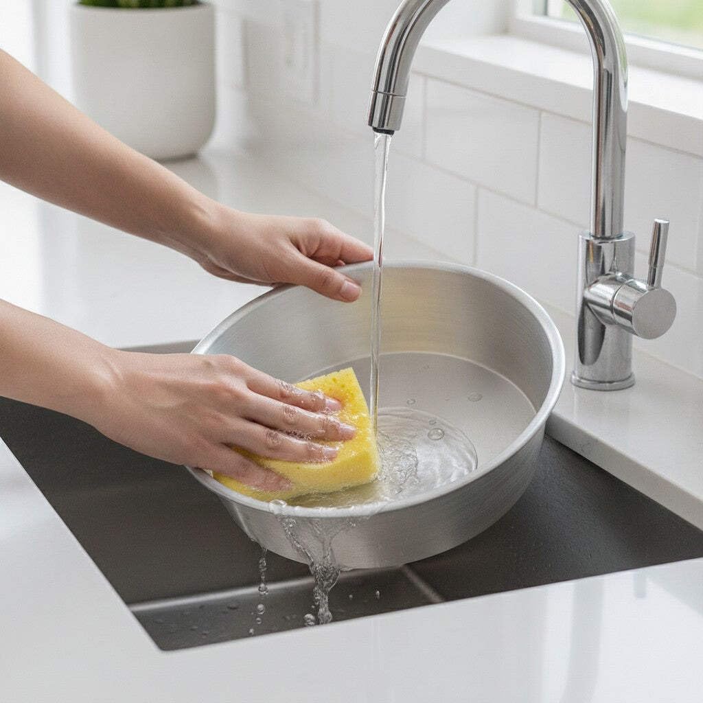 Mamù Happy Tortiera Conica Alluminio Bianco 36 cm Forno