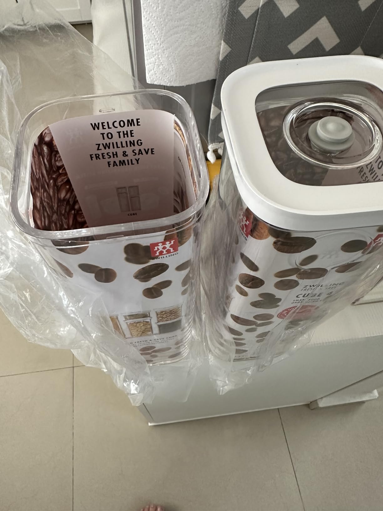 Zwilling Fresh & Save Cube contenitore alimenti piccolo trasparente