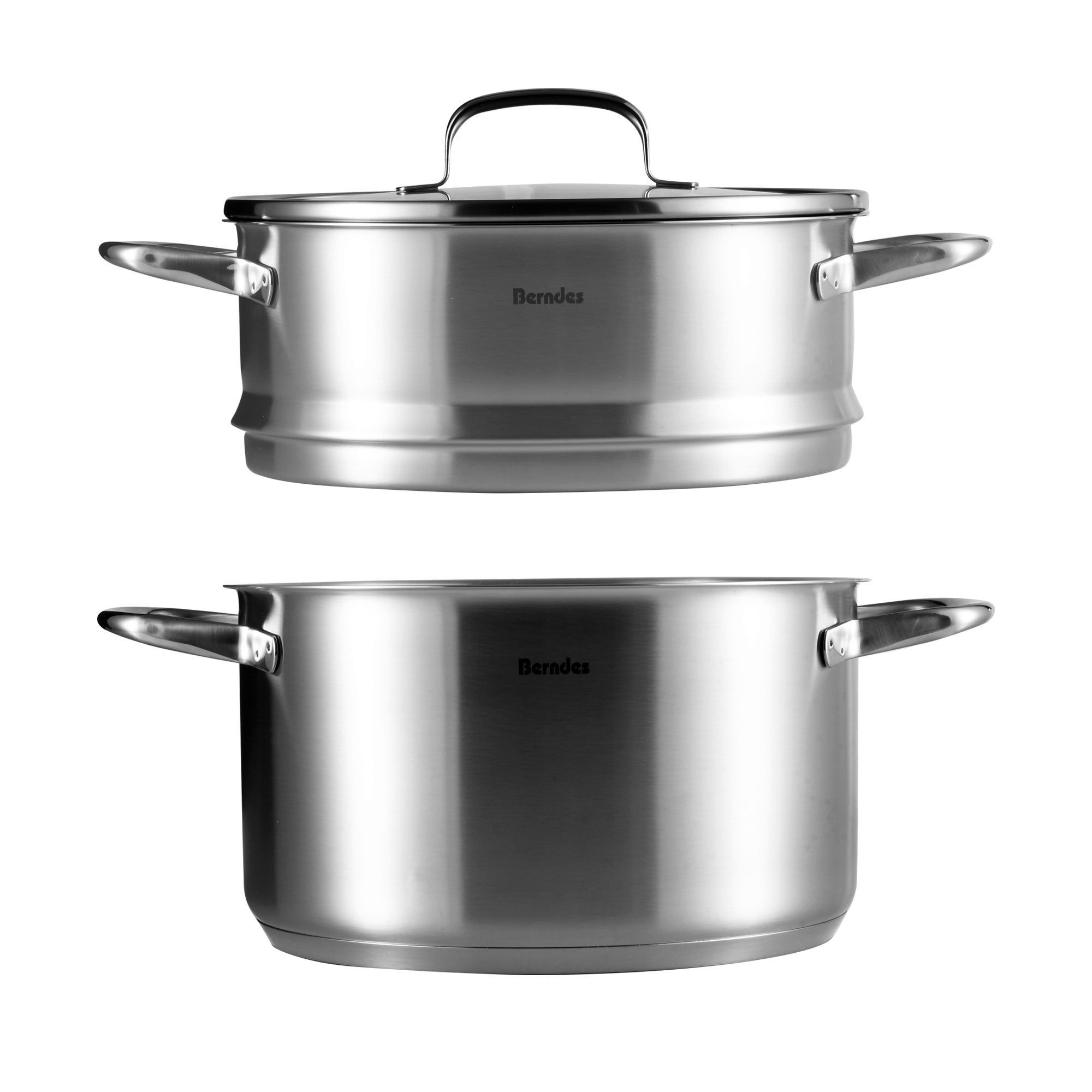 Berndes b.vital pentola a vapore 24 cm 6 litri acciaio