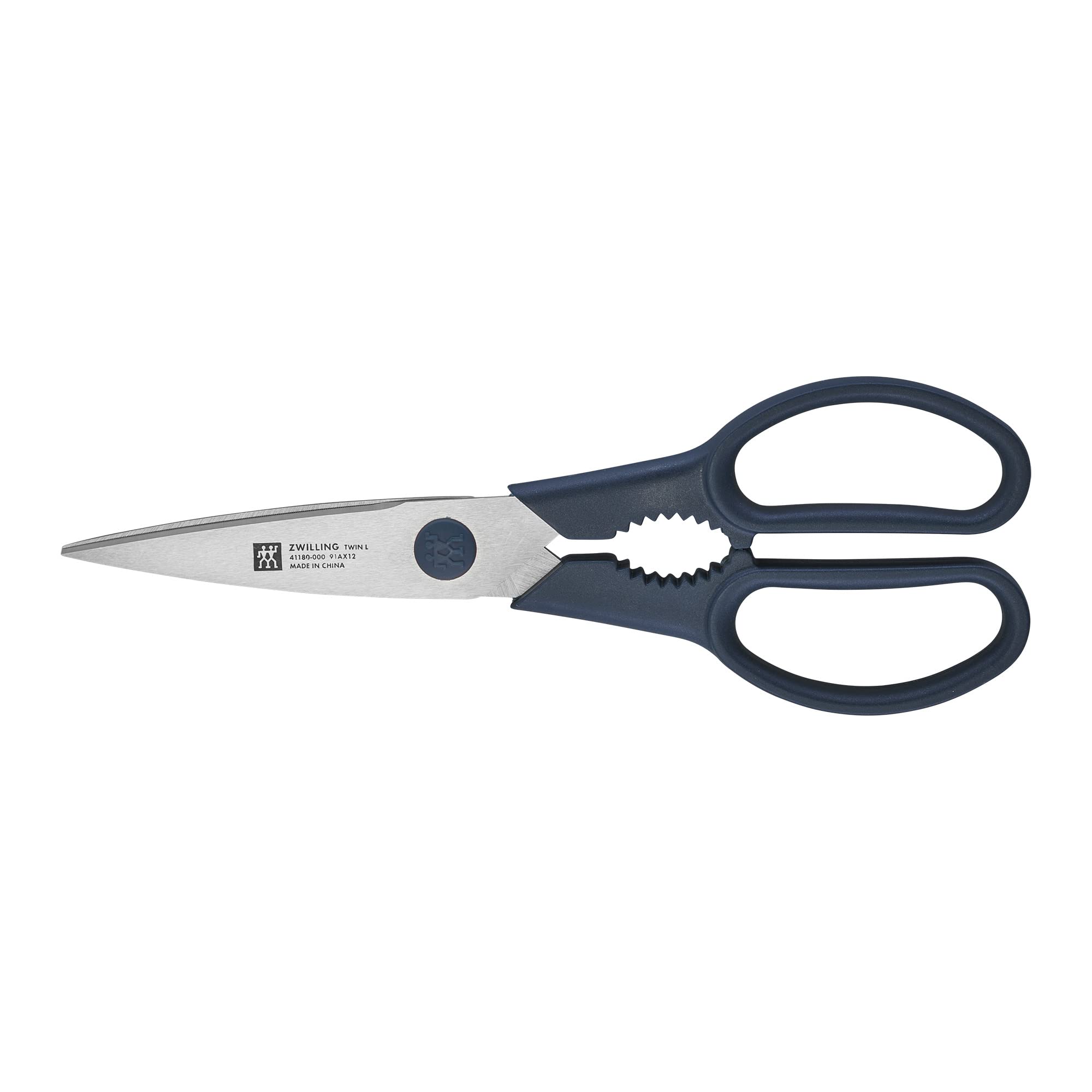 Zwilling Now S Forbici Cucina Blu Mirtillo Multiuso Inox