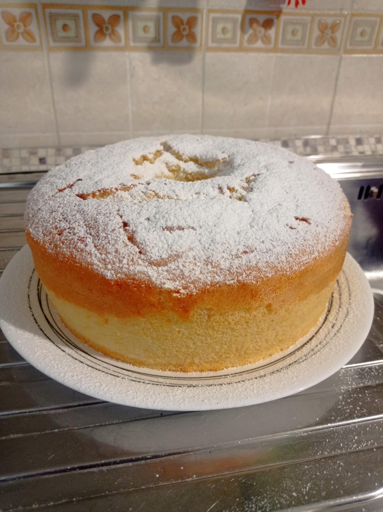 Mamù Happy Stampo Chiffon Cake 26 cm alluminio fondo staccabile