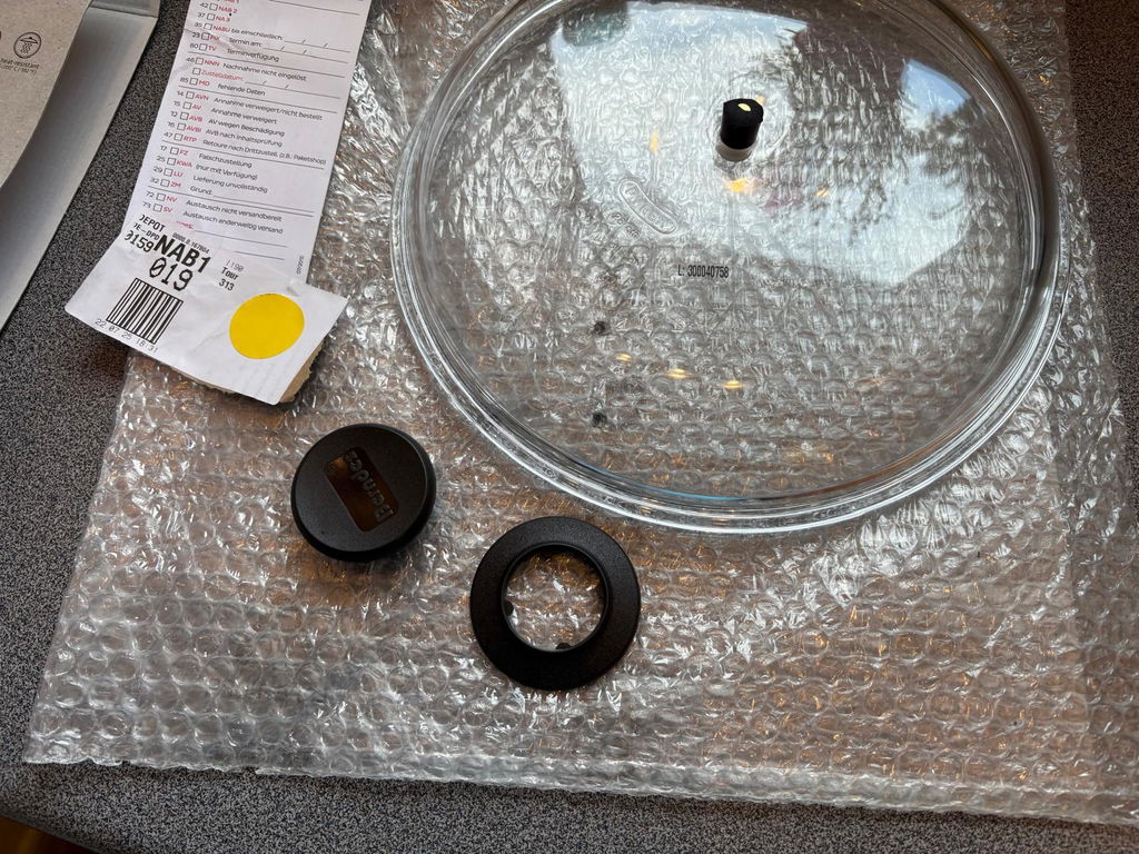 Berndes Deckel coperchio vetro trasparente 28 cm