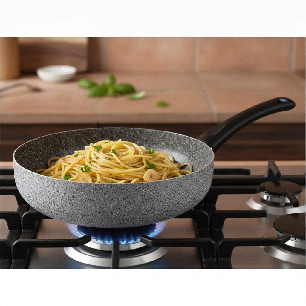 Mamù Janet 2.0 saltapasta antiaderente 34 cm alluminio