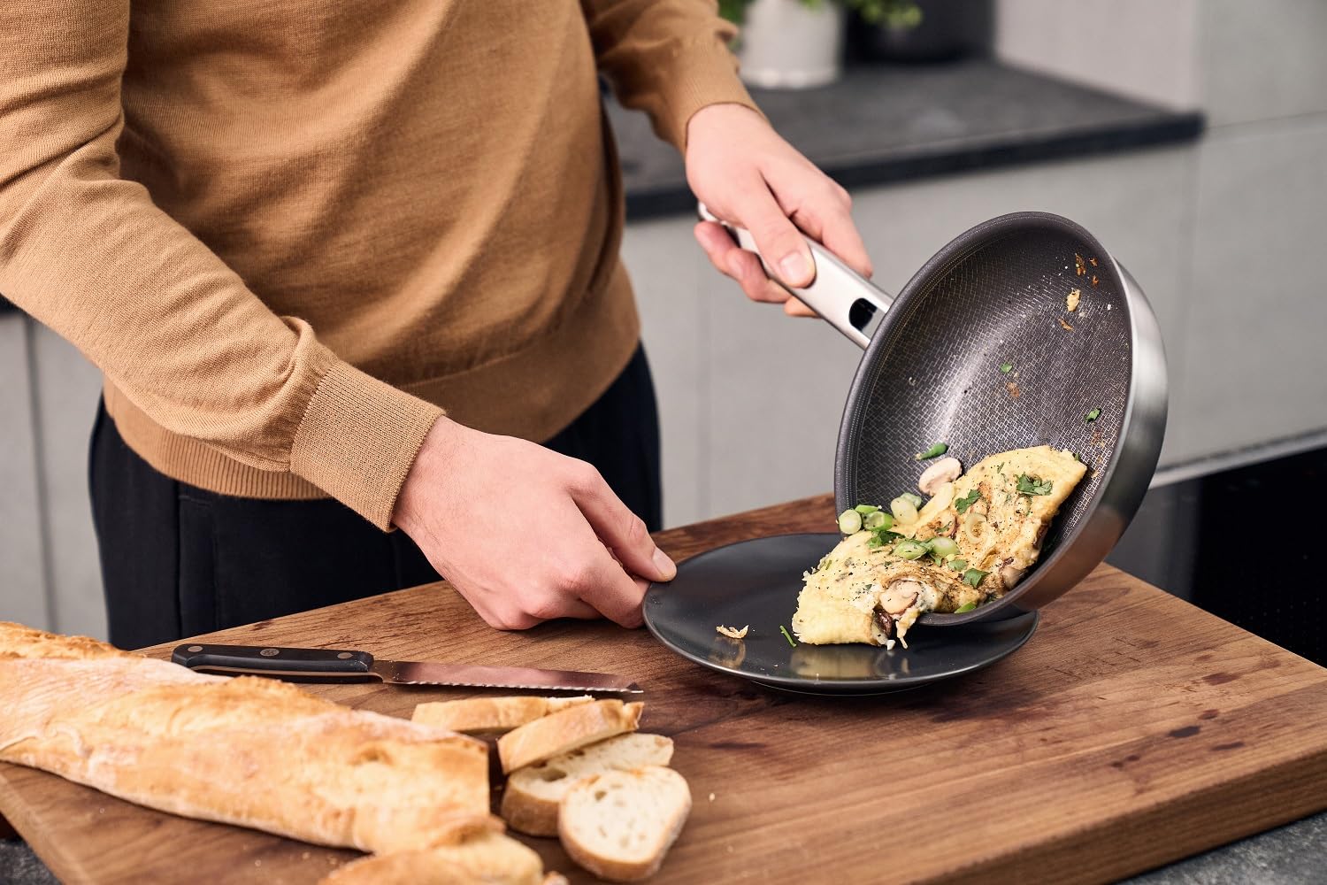 Zwilling Joy Plus padella 20 cm antiaderente antigraffio inox