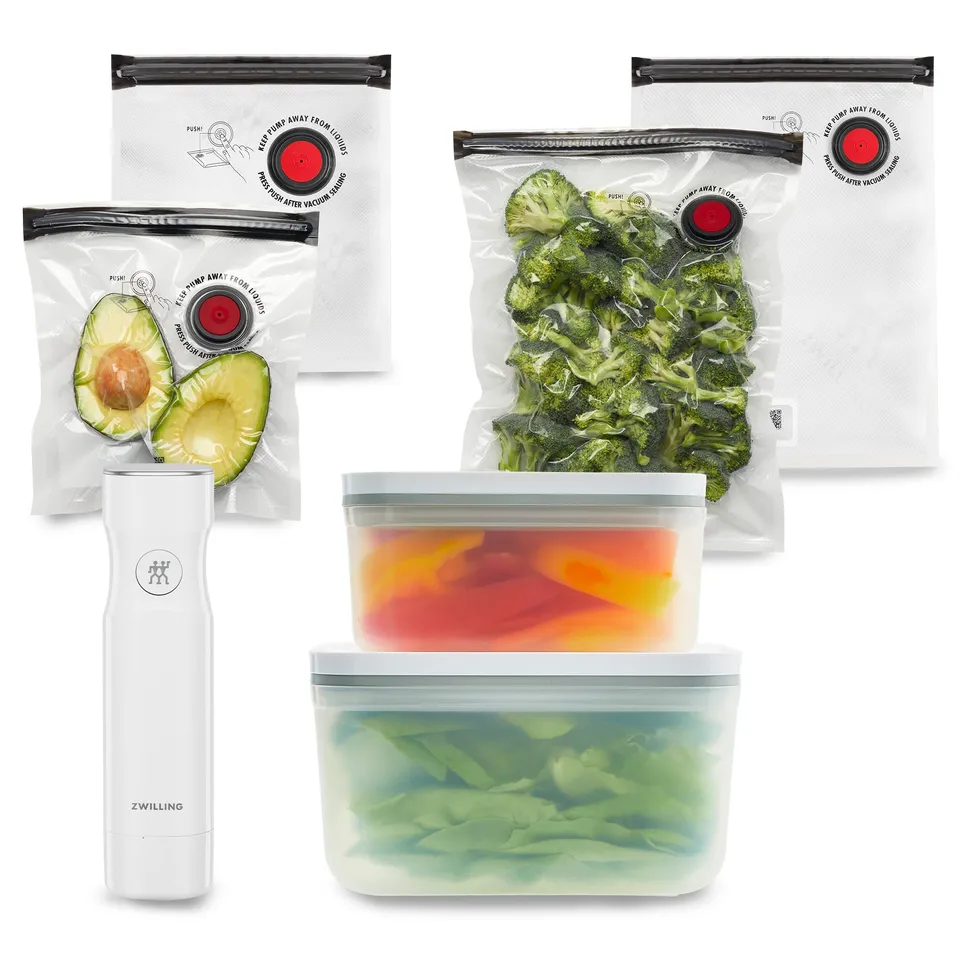 Zwilling Fresh & Save set 7 contenitori sottovuoto plastica