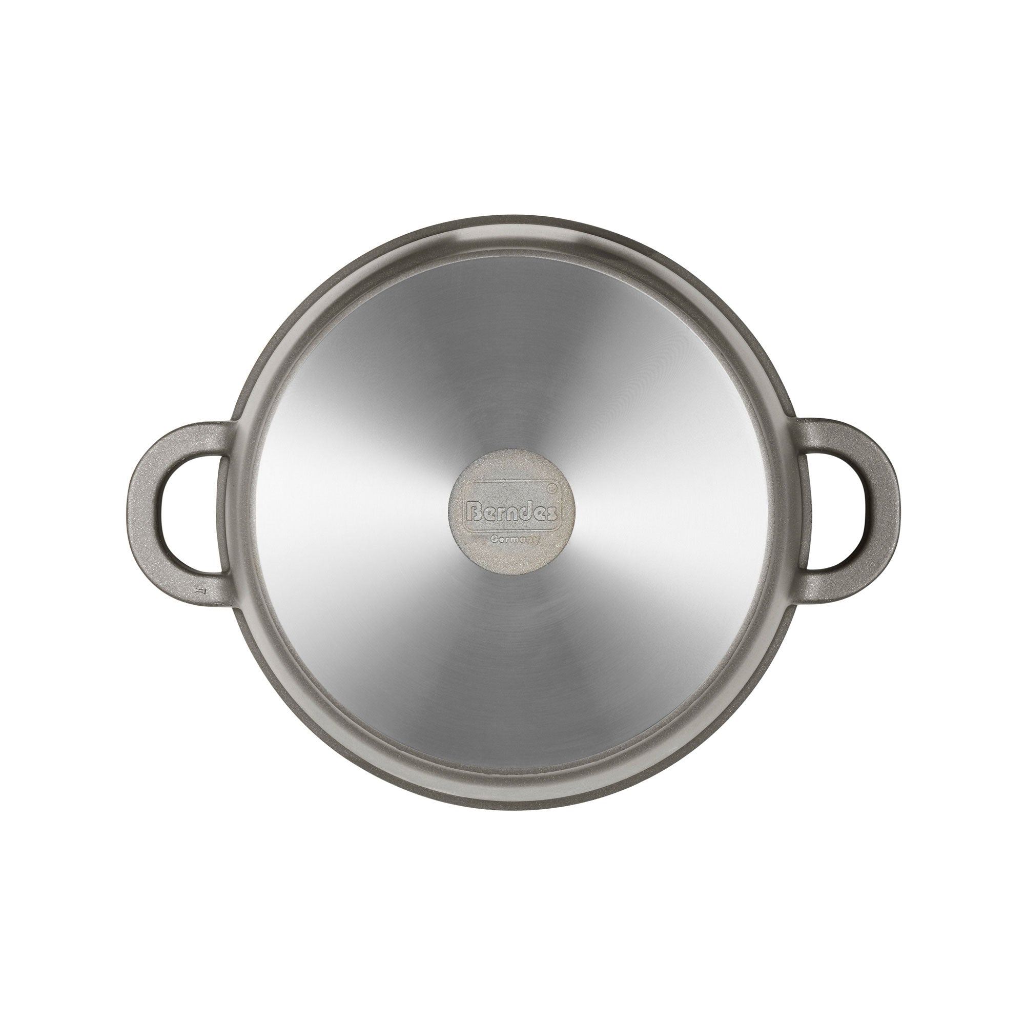 Berndes Bonanza Induction Padella 28 cm Grigio Coperchio