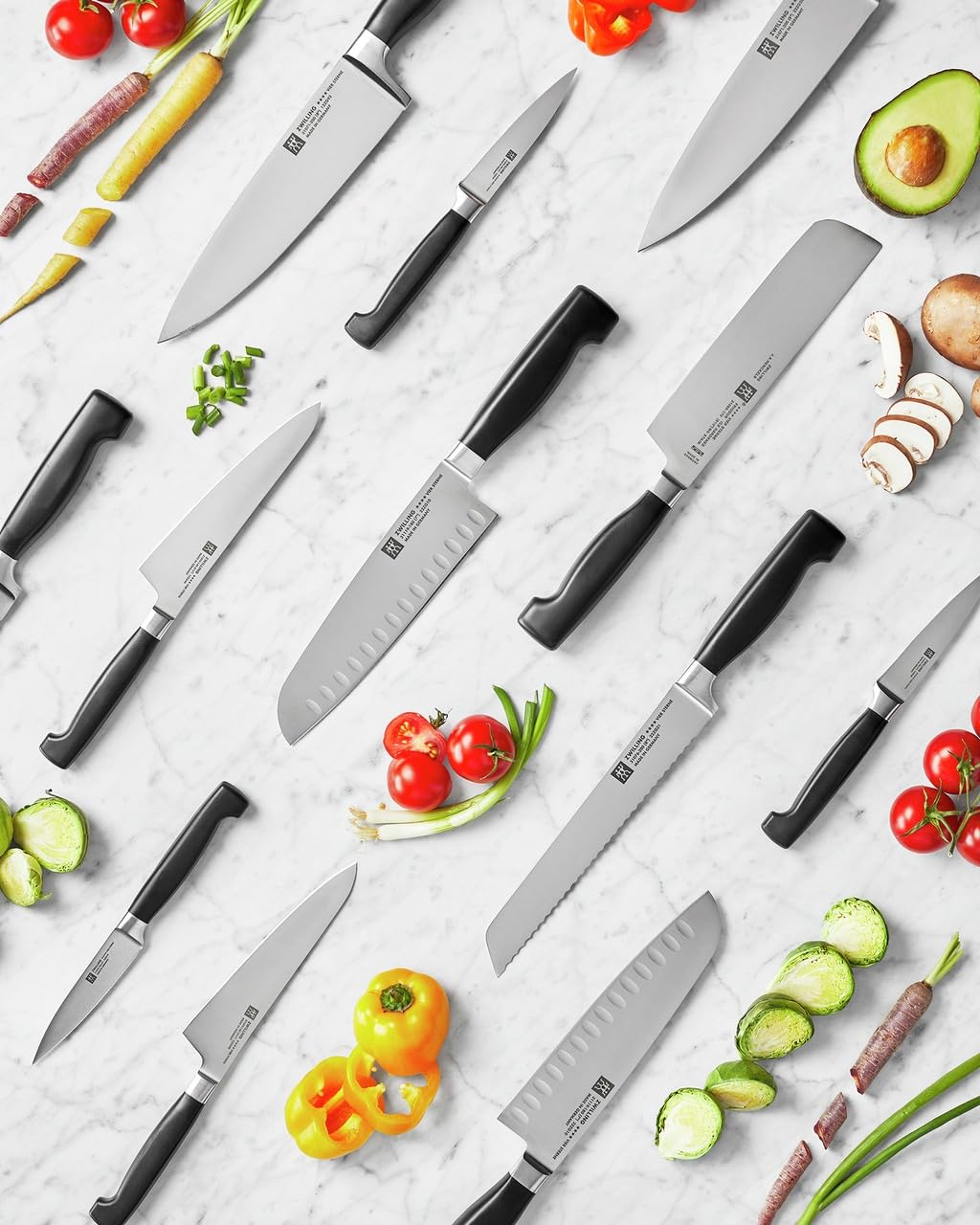 ZWILLING Four Stars Santoku 18 cm alveolato