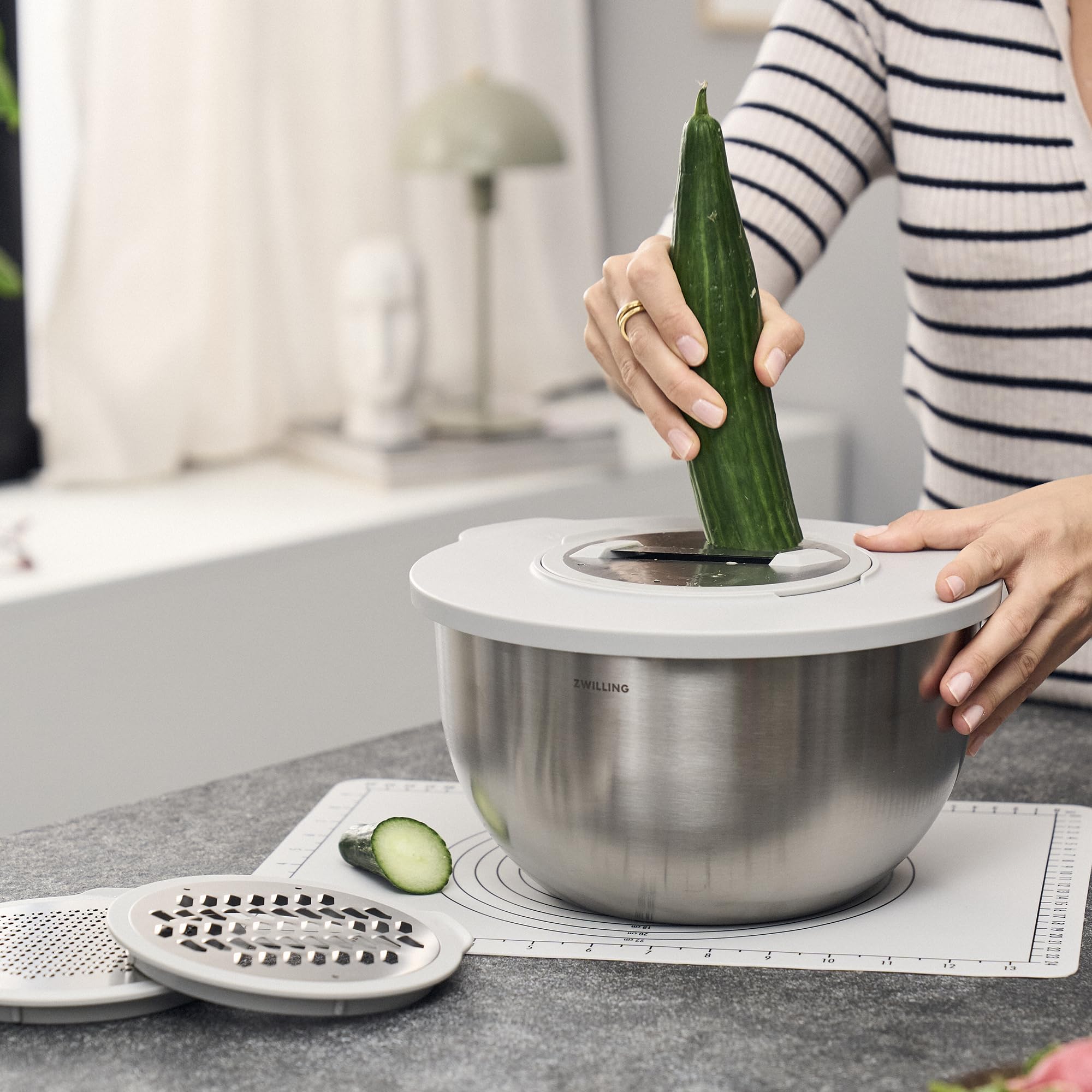 Zwilling Fresh & Save Bowls set 3 ciotole inox con coperchio