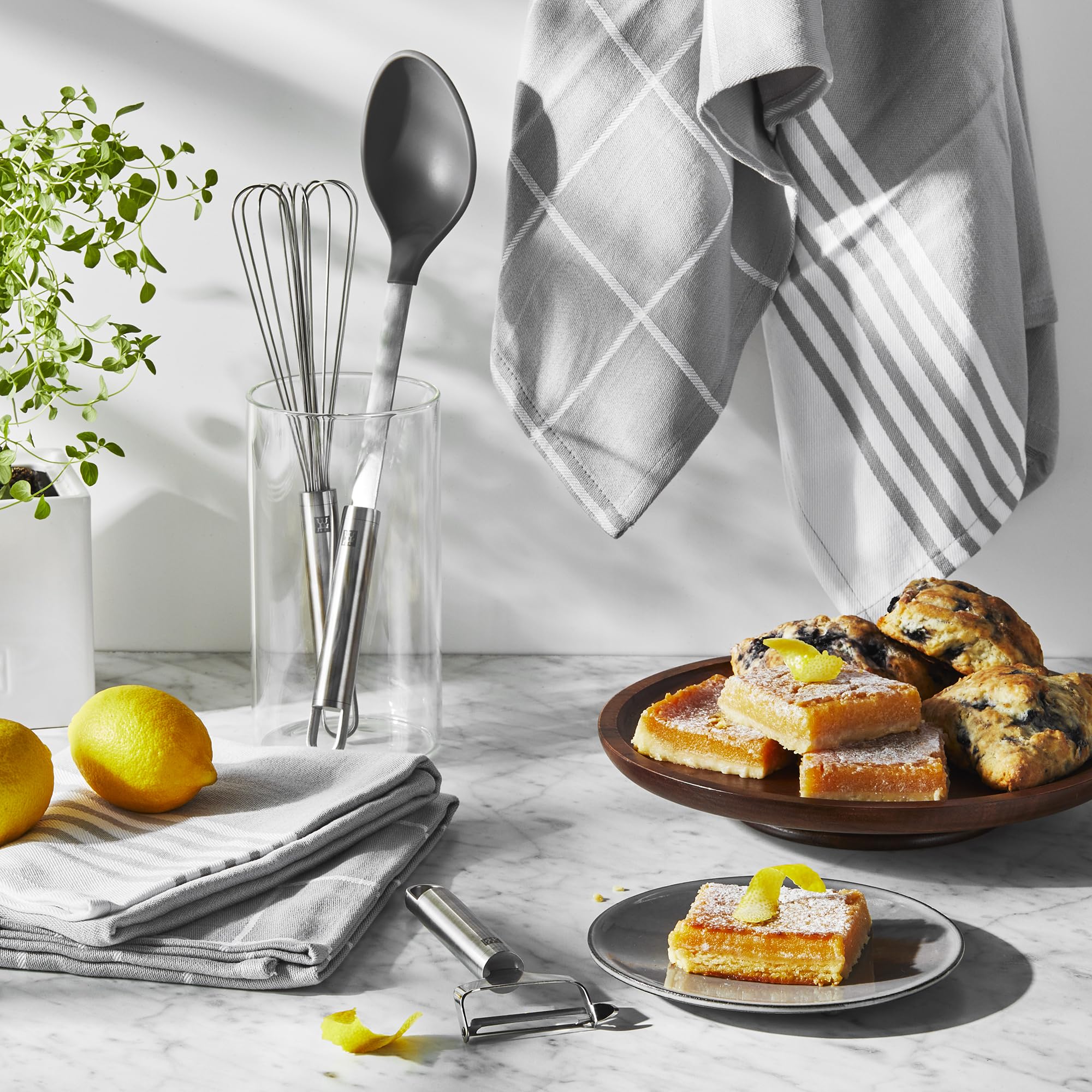 Zwilling Pro Cucchiaio Silicone Acciaio Inox per Insalata