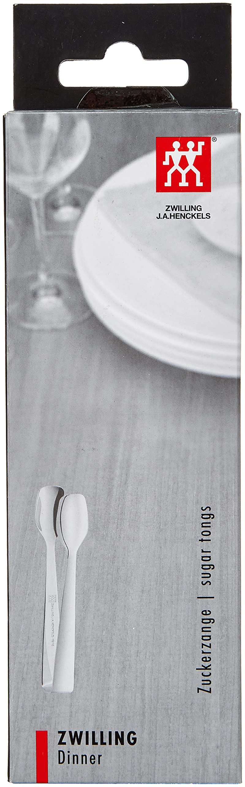 Zwilling Dinner pinza zucchero 10 cm acciaio lucido