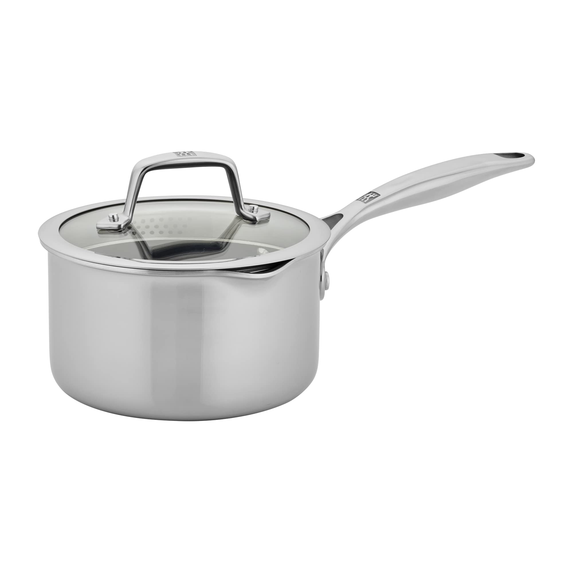 Zwilling Spirit Casseruola Inox 2,8 L con Coperchio Vetro