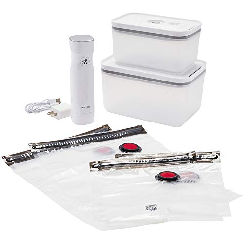 Zwilling Fresh & Save Set Sottovuoto 7 Pezzi con Pompa