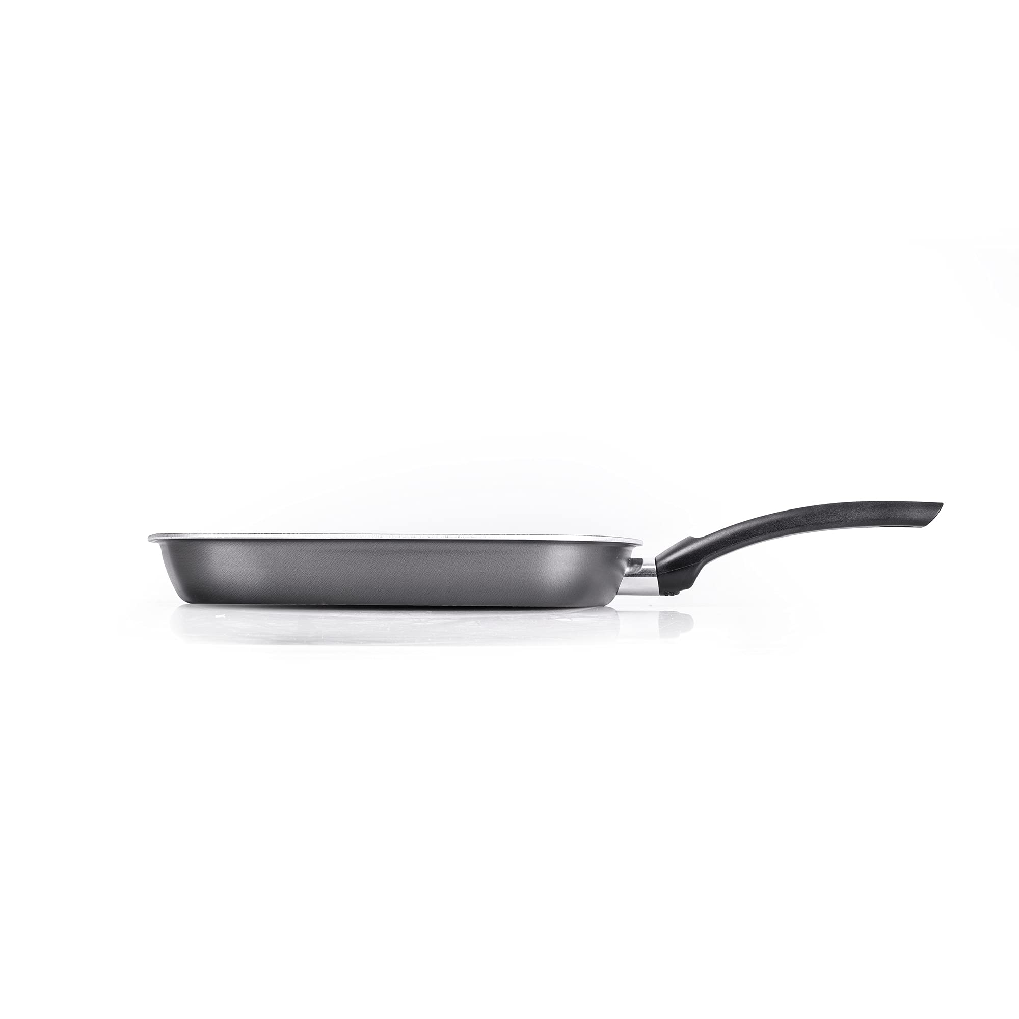 Alluflon Tradizione Italia pescera 28 cm nera effetto pietra